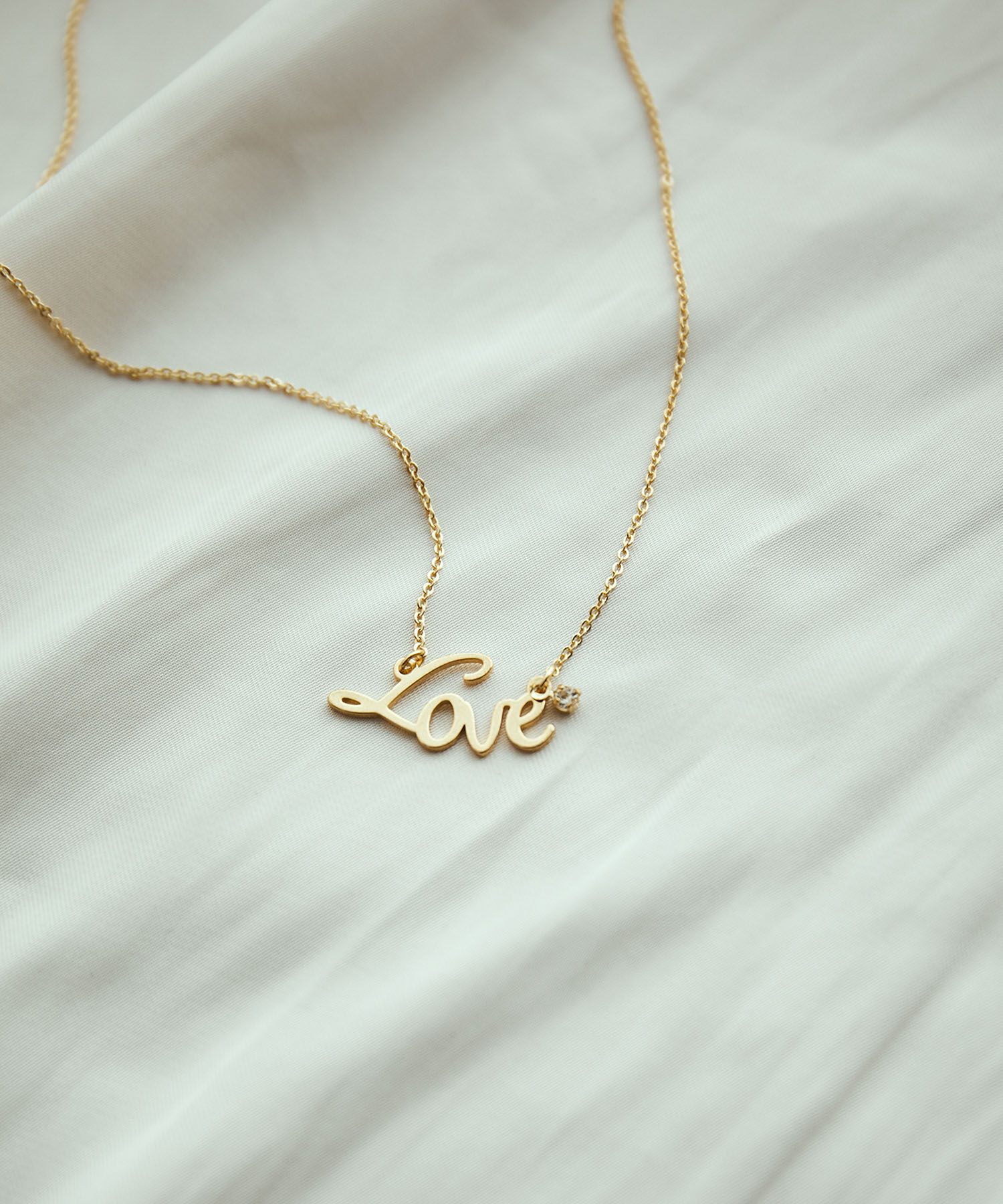 VIS「さり気なくキラっと。メッセージネックレス」|ネックレス|ゴールド(90)