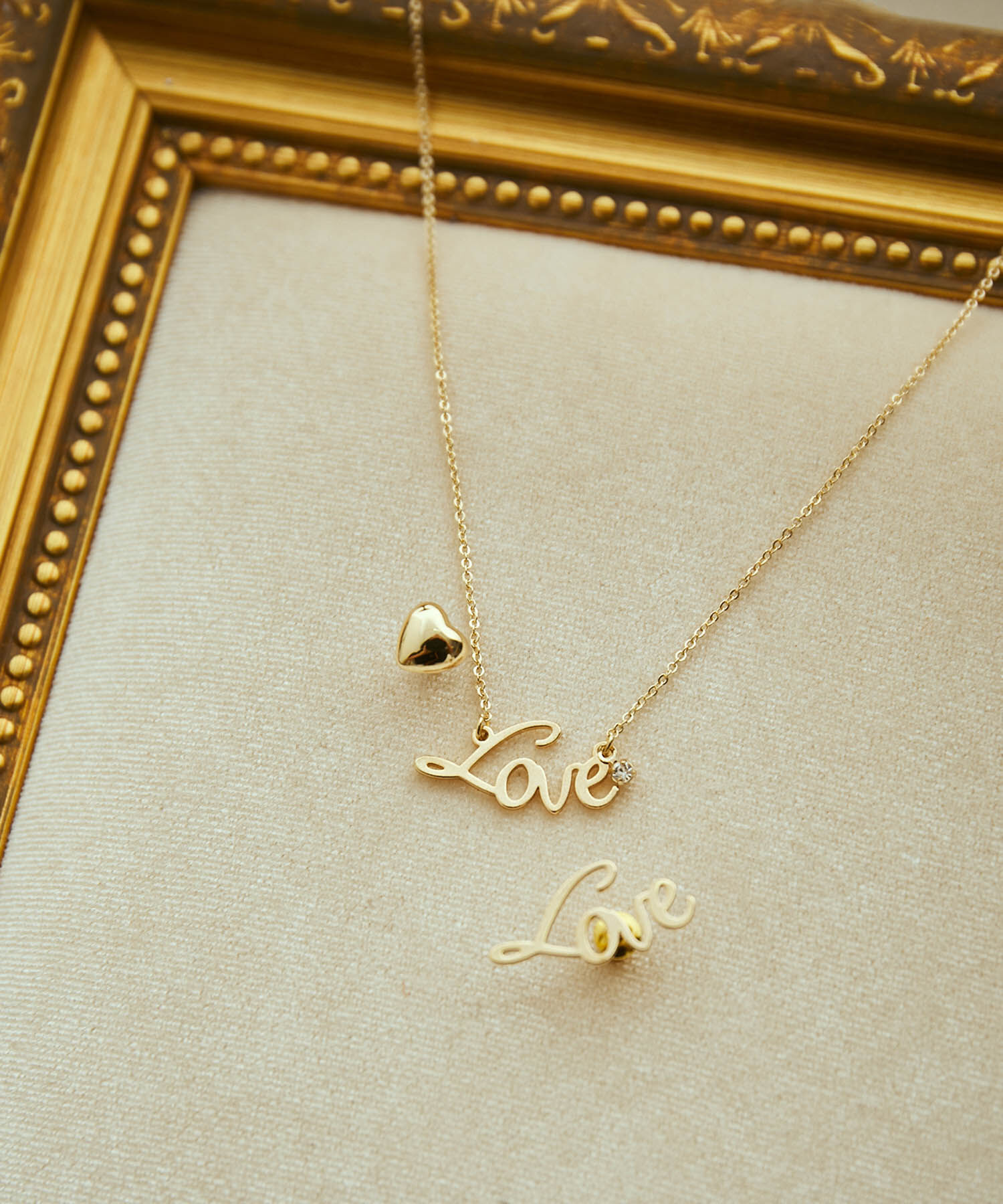 VIS「さり気なくキラっと。メッセージネックレス」|ネックレス|