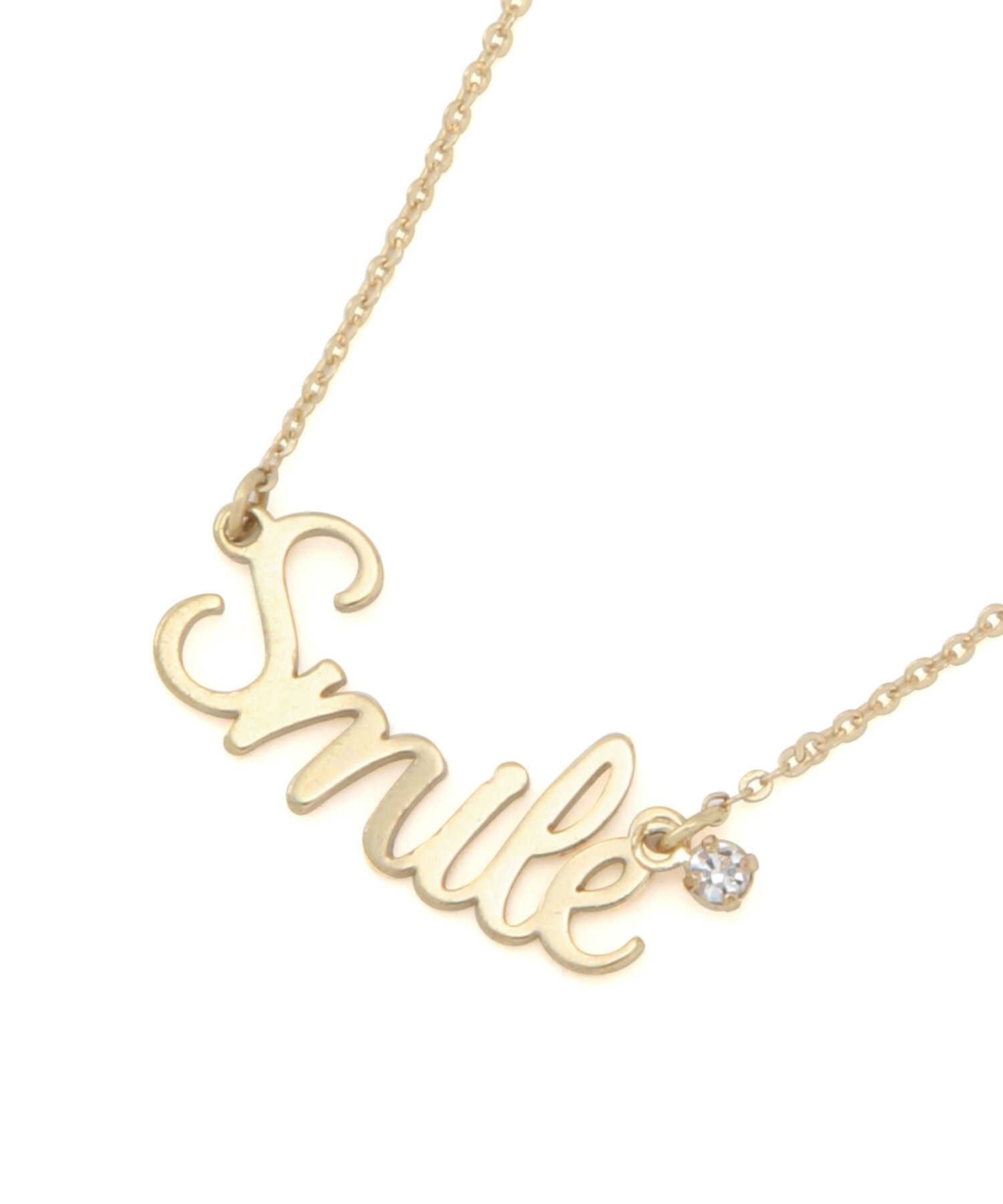 VIS「さり気なくキラっと。メッセージネックレス」|ネックレス|