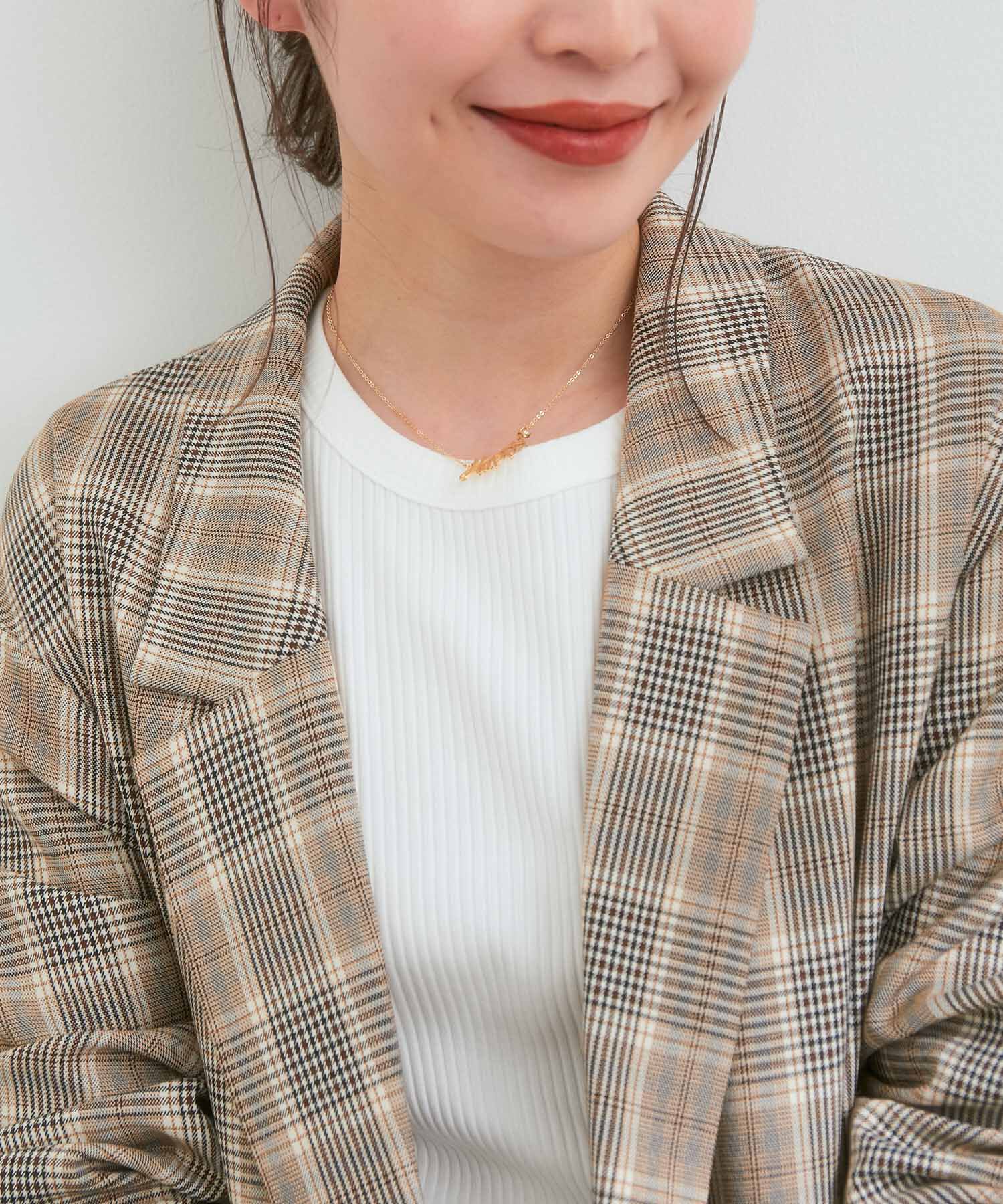 VIS「さり気なくキラっと。メッセージネックレス」|ネックレス|