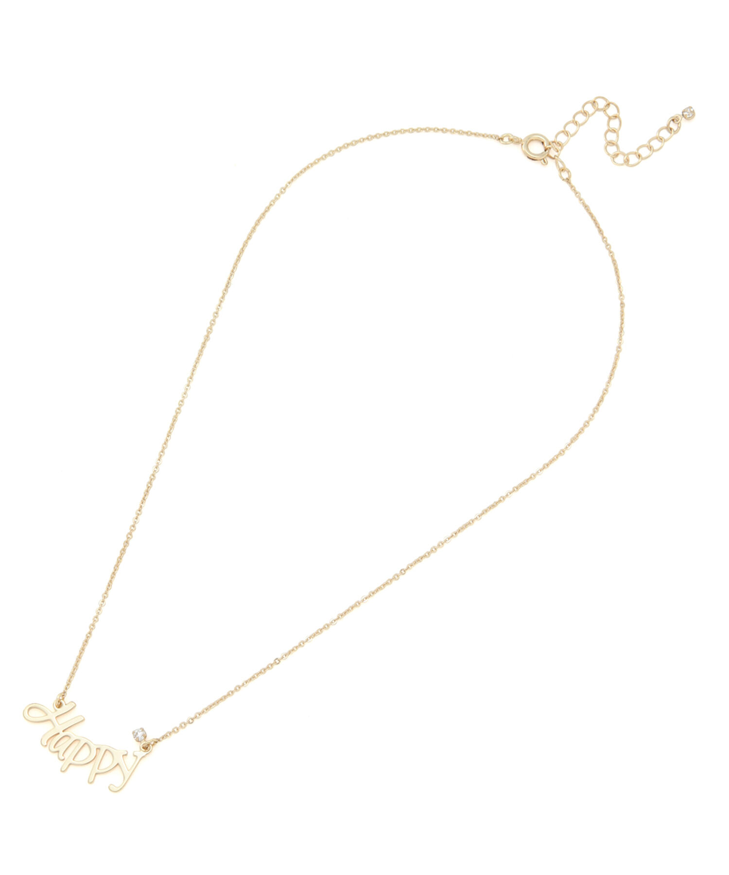 VIS「さり気なくキラっと。メッセージネックレス」|ネックレス|