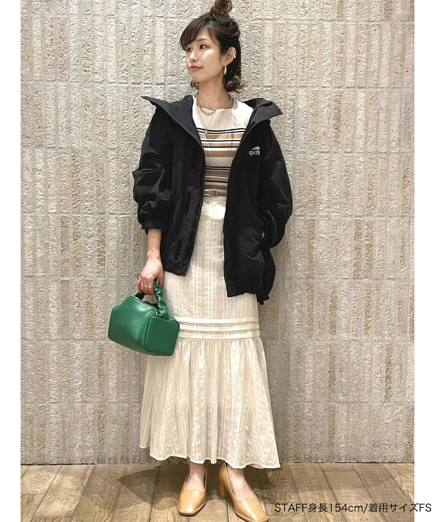 VIS「【OUTDOOR PRODUCTSコラボ】【洗濯可】オーバーサイズマウンテンパーカー」|アウトドア|