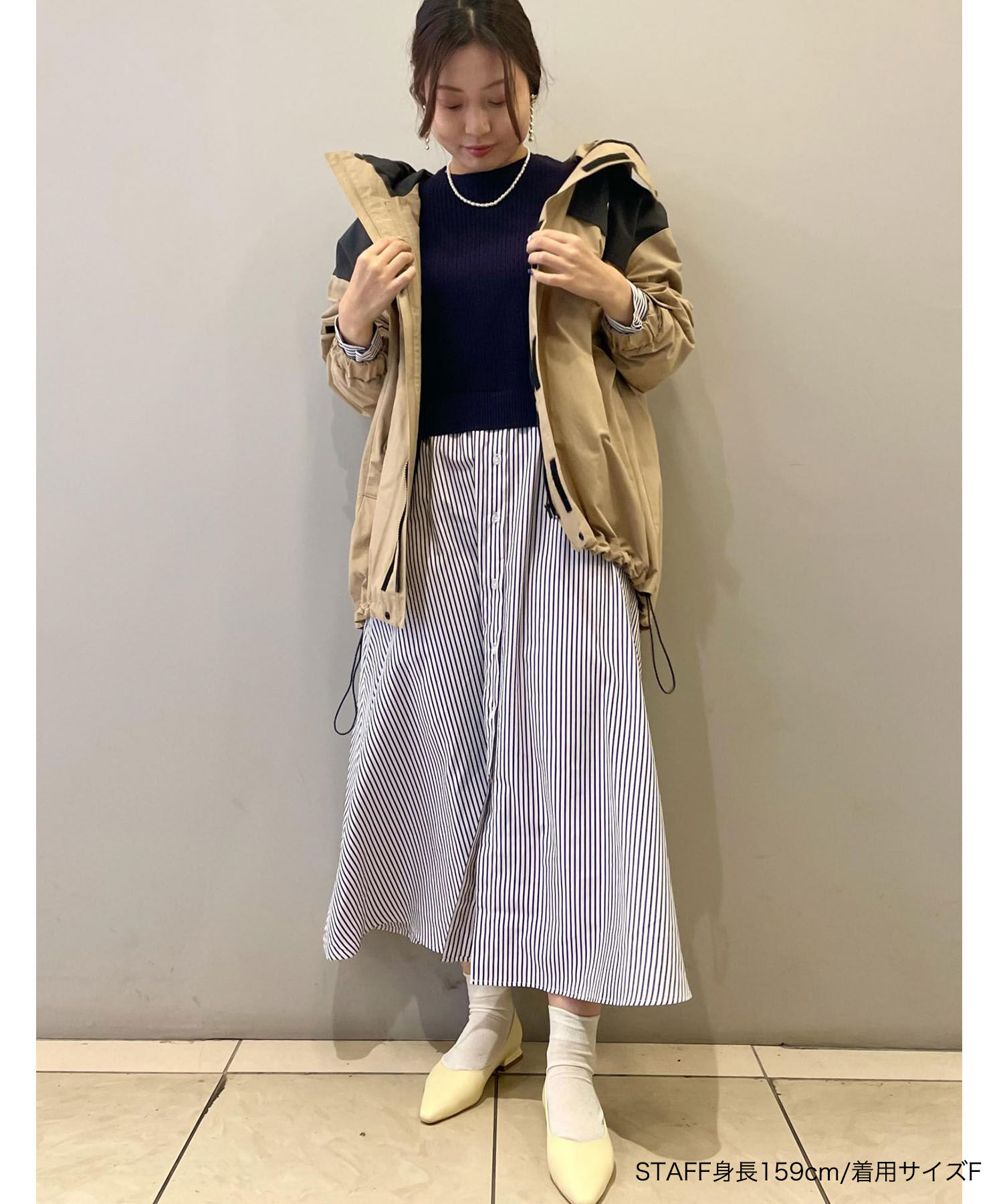 VIS「【OUTDOOR PRODUCTSコラボ】【洗濯可】オーバーサイズマウンテンパーカー」|アウトドア|