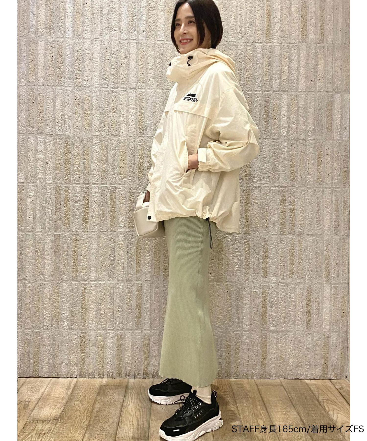 VIS「【OUTDOOR PRODUCTSコラボ】【洗濯可】オーバーサイズマウンテンパーカー」|アウトドア|