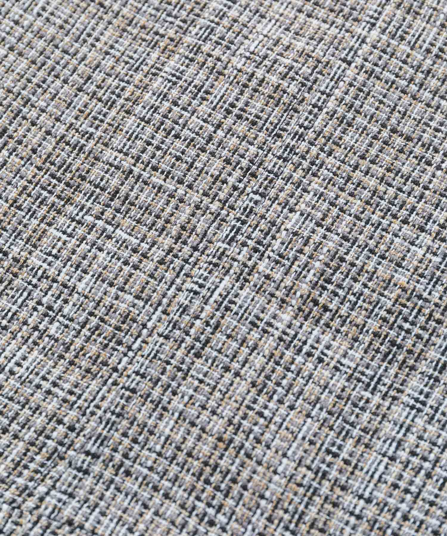 VIS「【セットアップ対応】カラーツイードゆるジャコット」|チェスターコート|