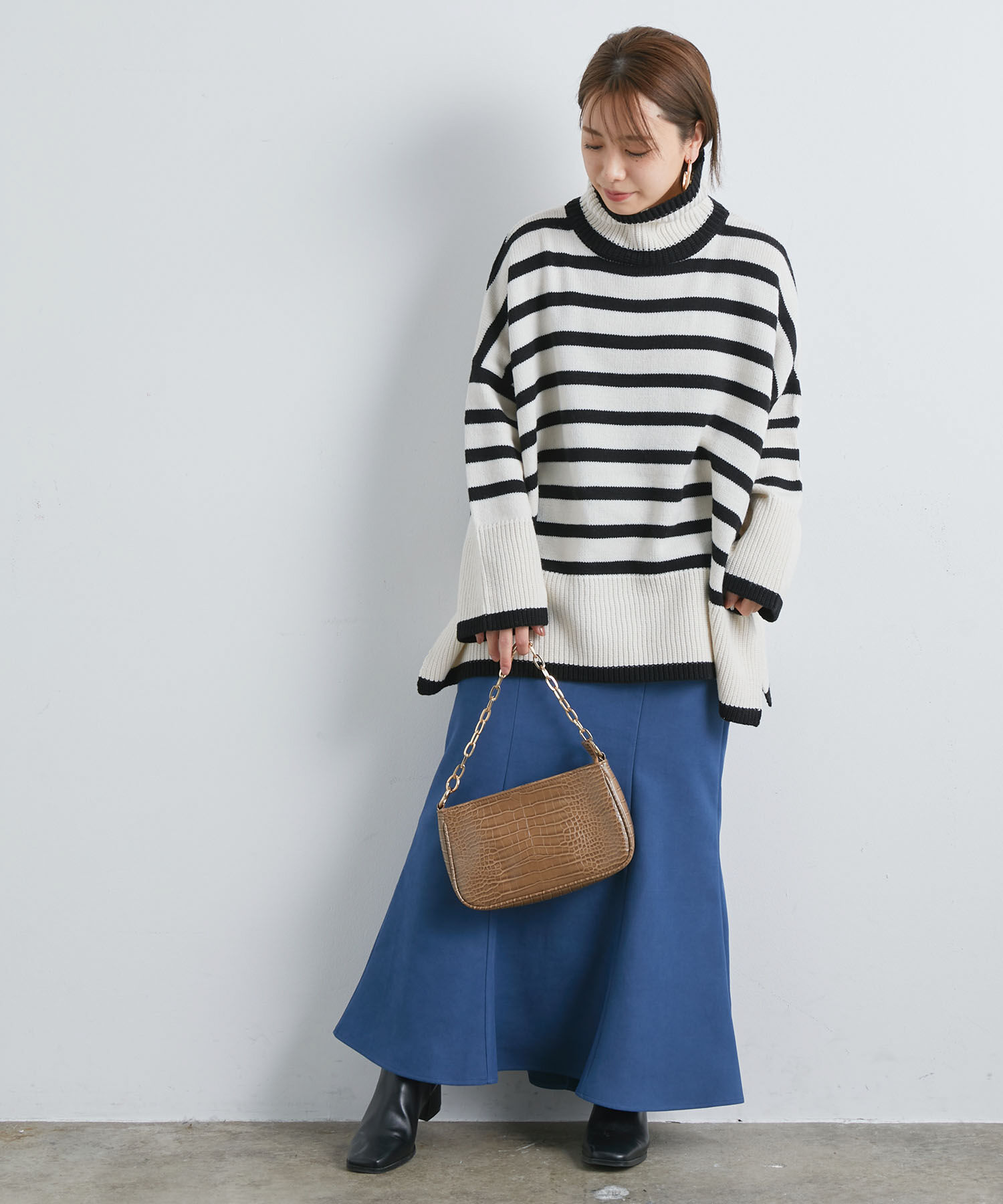 vis-a-vis「ツイルマーメイドスカート」|スカート|