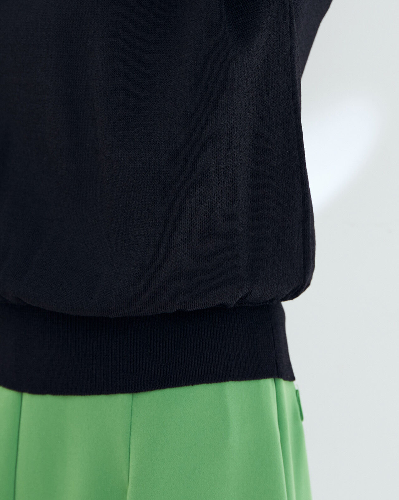 vis-a-vis「【WEB限定】前後2WAYレースコンビニット」|ニット・セーター|