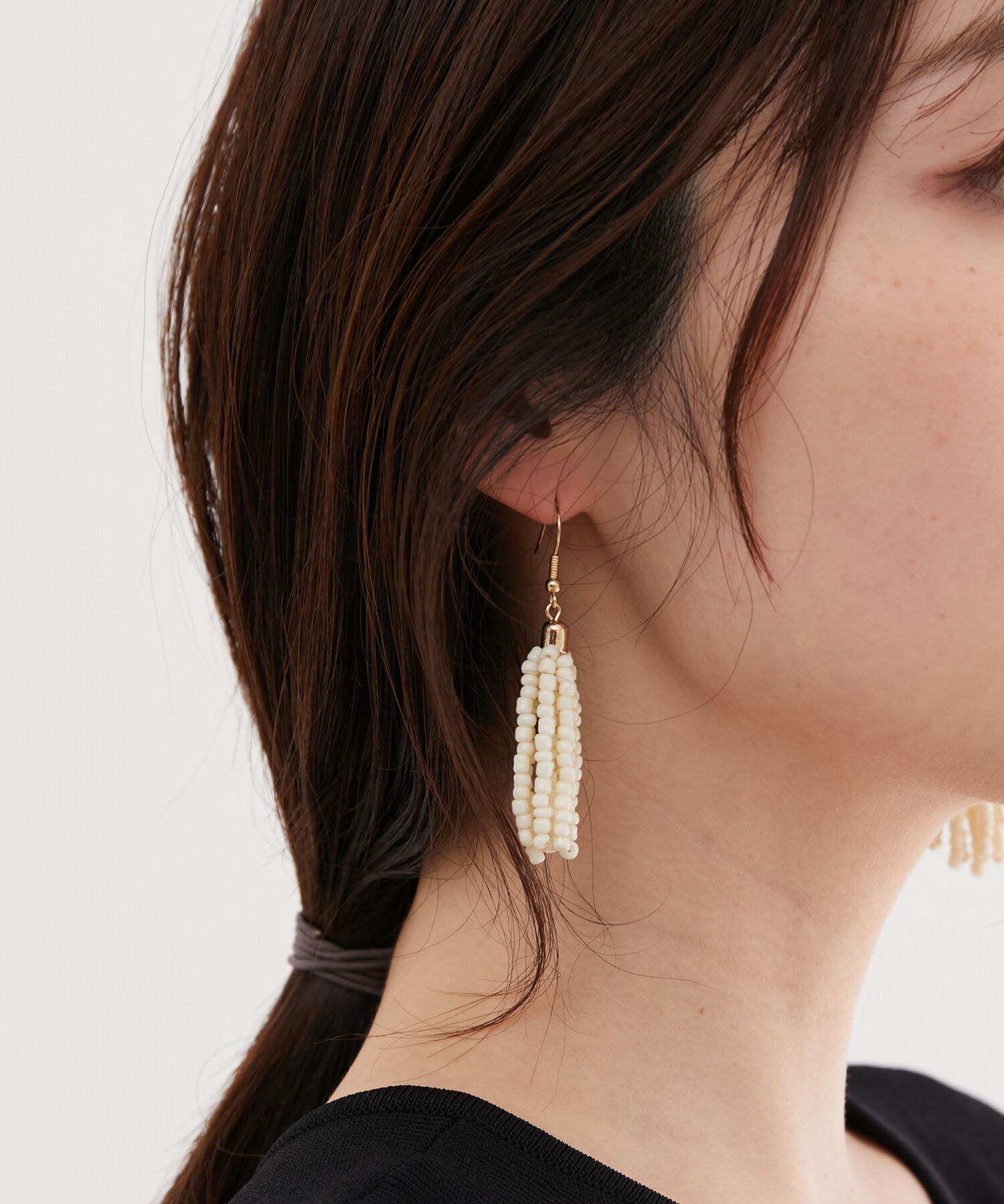 VIS「ビーズフリンジピアス」|ピアス|キナリ(16)