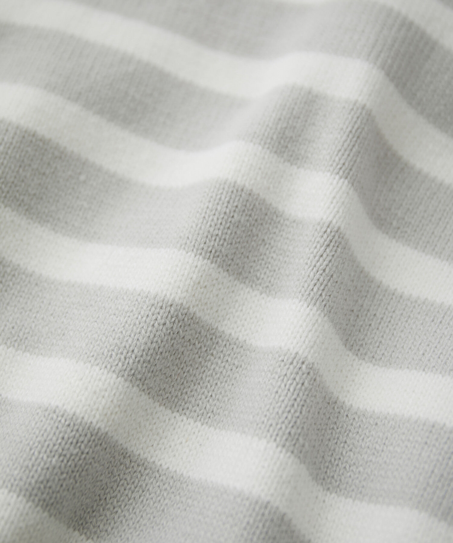 VIS「【洗える】ボーダー＆無地バックスリットニット【sustainable】」|ニット・セーター|