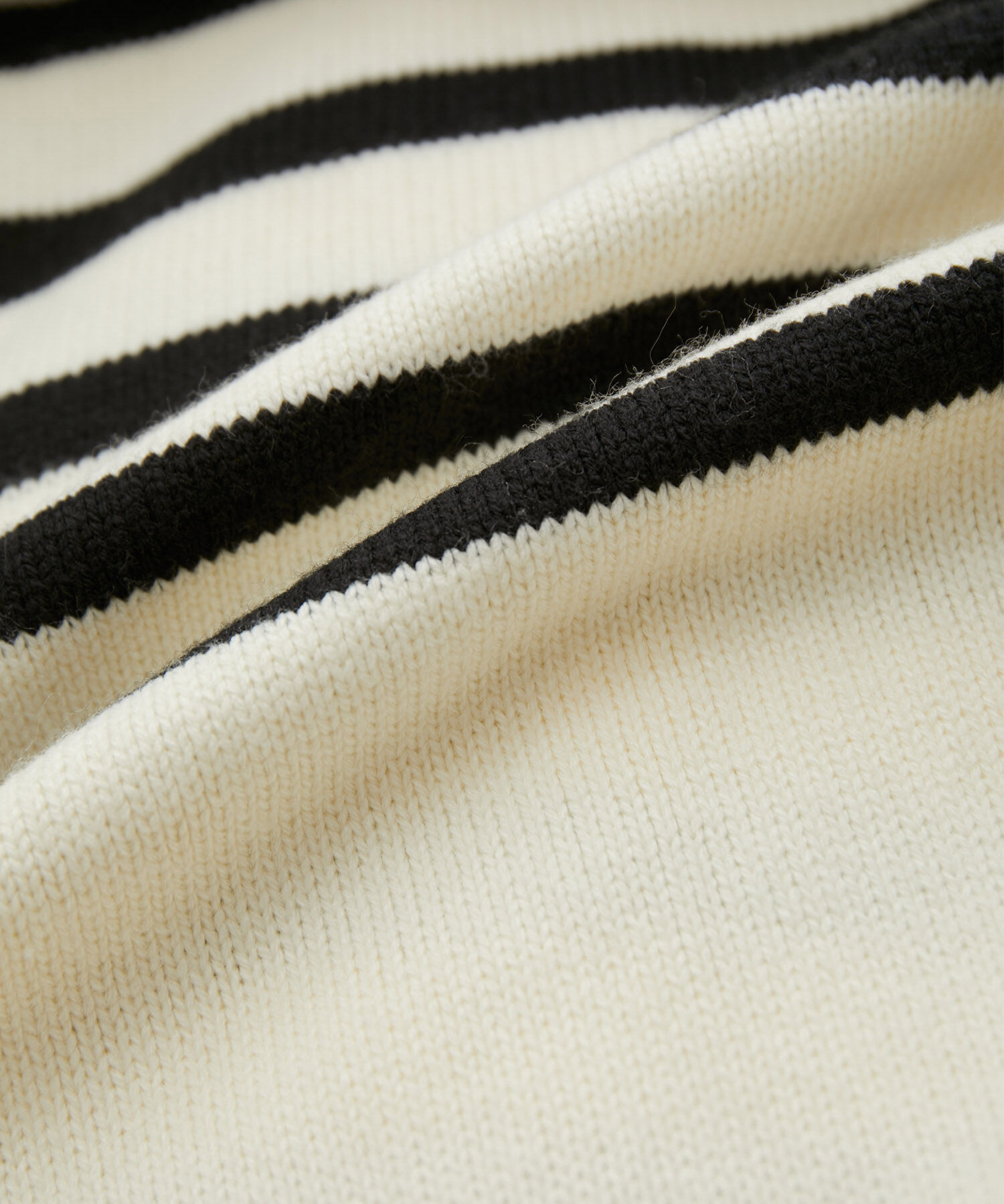 VIS「【洗える】ボーダー＆無地バックスリットニット【sustainable】」|ニット・セーター|