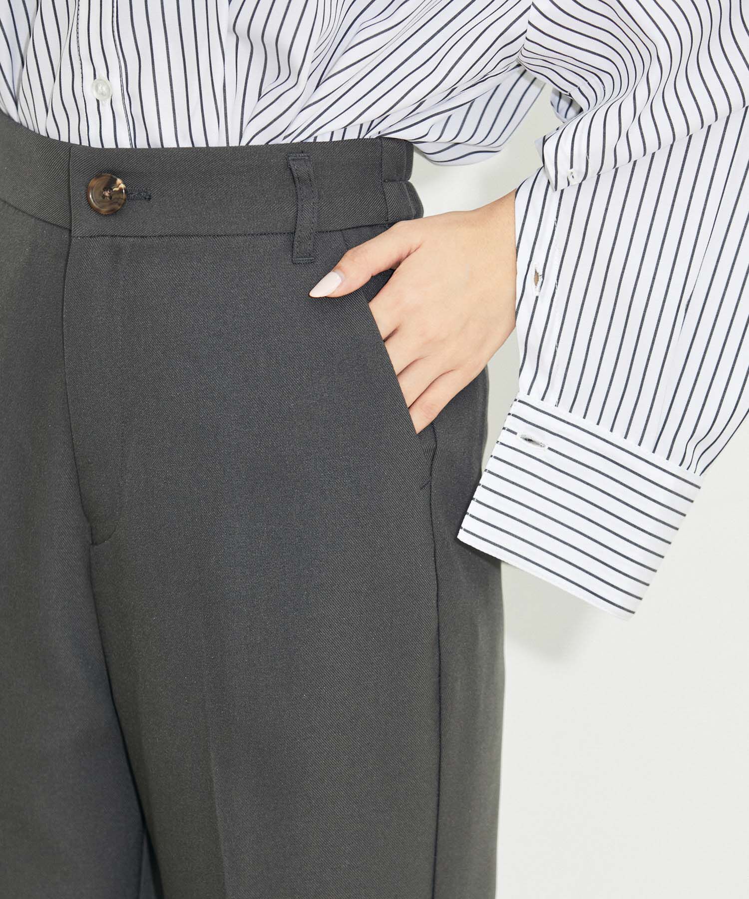 vis-a-vis「【WEB限定】【洗える】フレアパンツ」|スラックス|