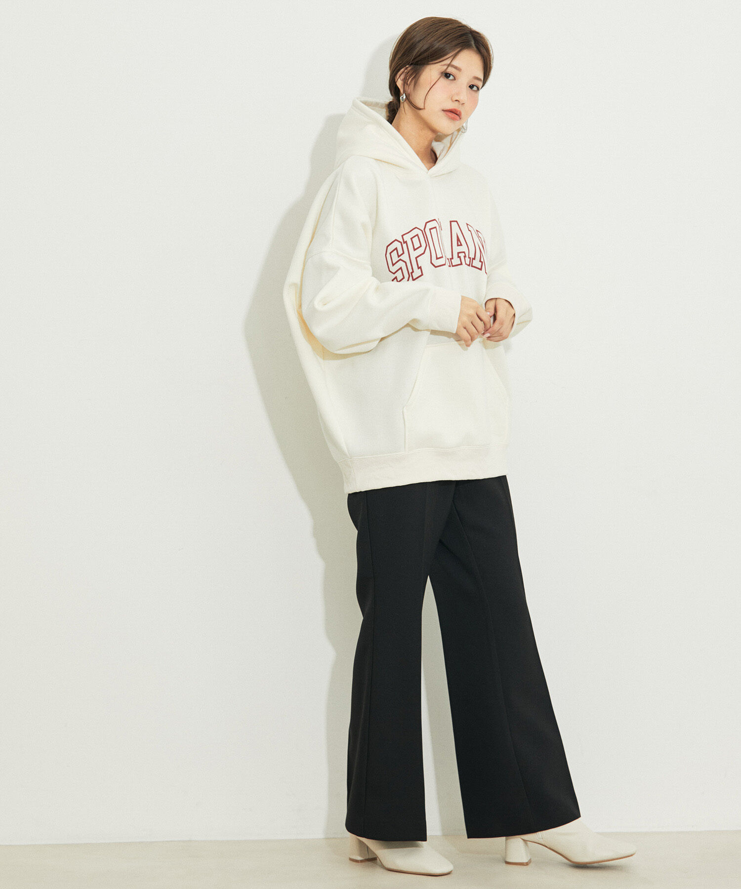 vis-a-vis「【WEB限定】【洗える】フレアパンツ」|スラックス|