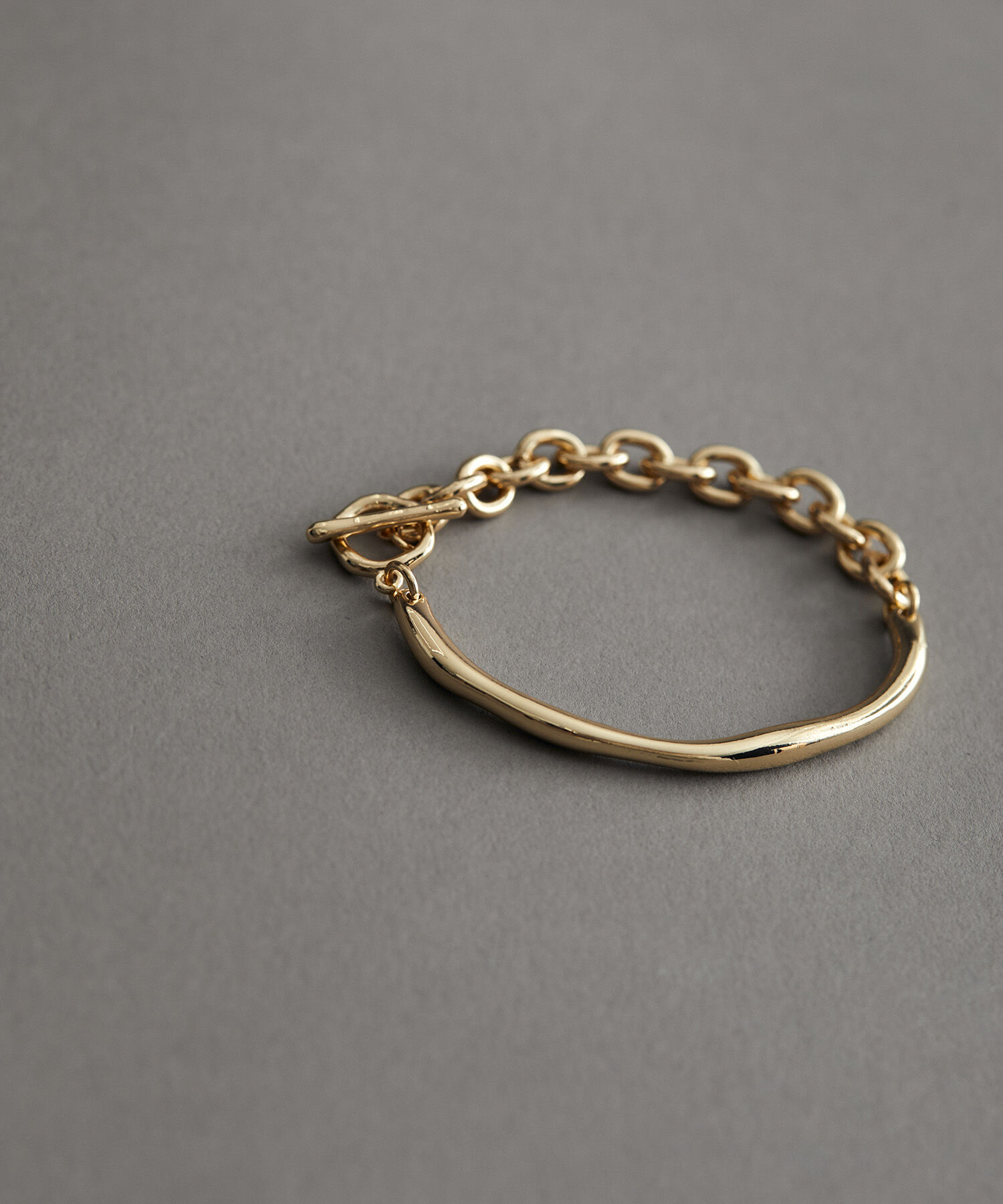 VIS「メタル&times;チェーンブレスレット」|ブレスレット・バングル|