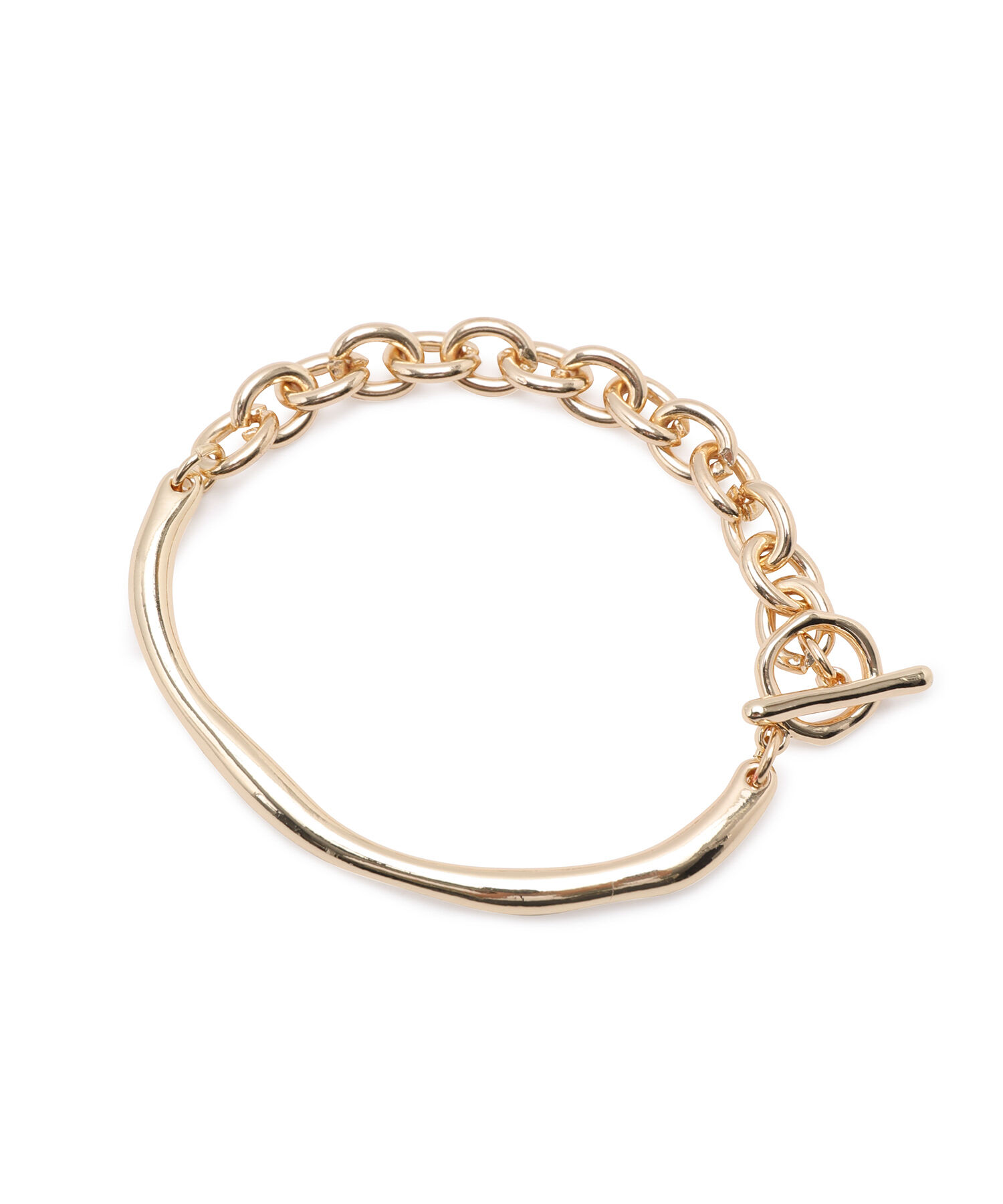 VIS「メタル&times;チェーンブレスレット」|ブレスレット・バングル|