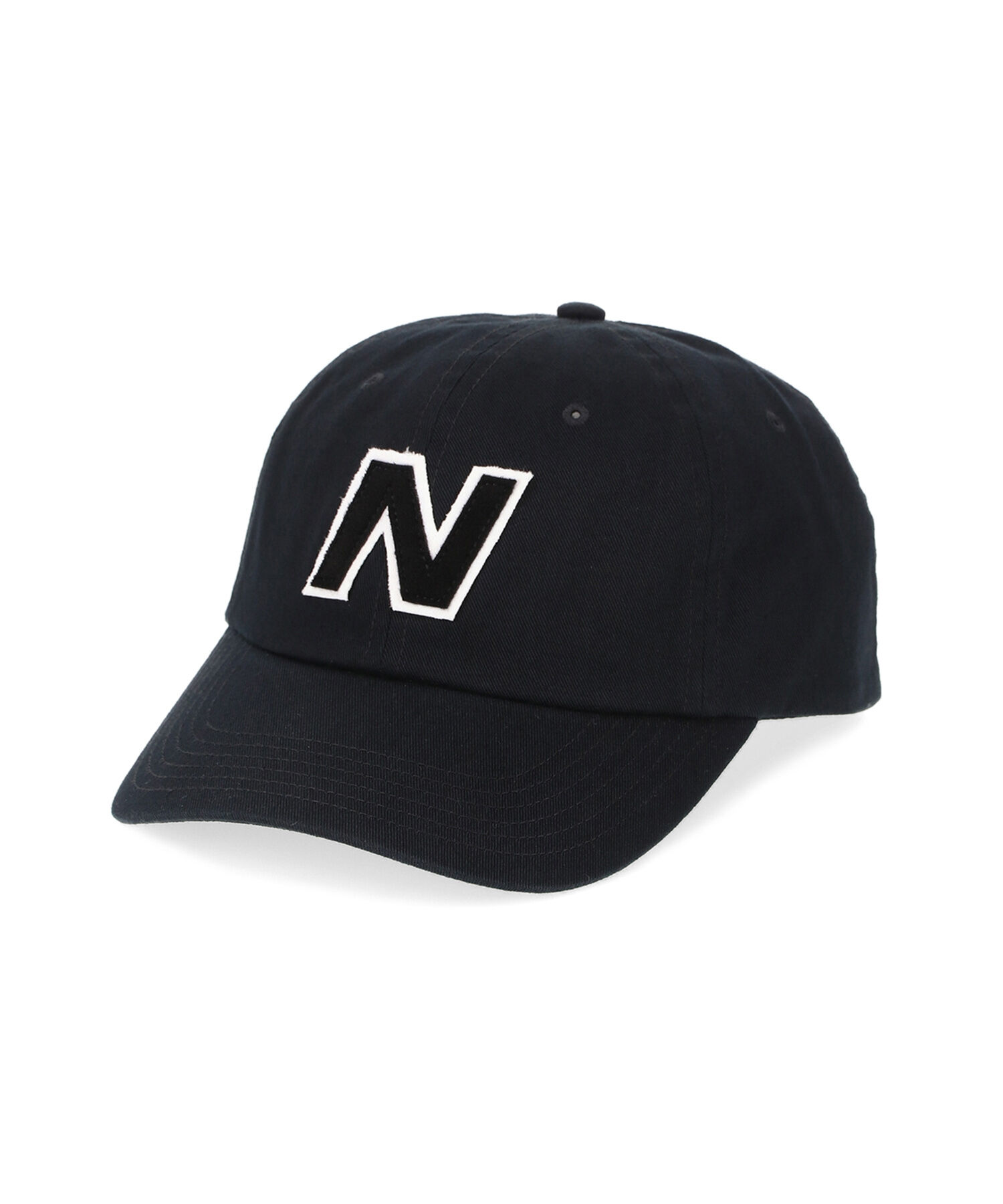 VIS「【WEB限定】【NEW BALANCE】6パネルクラシックキャップ」|キャップ・キャスケット|ブラック(01)
