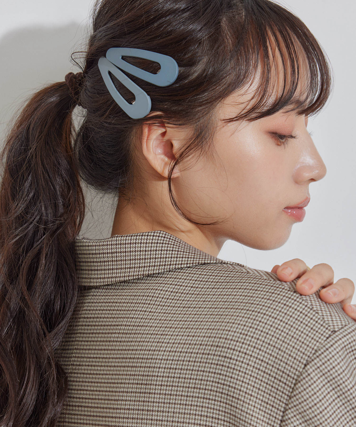 VIS「セットマットカラーヘアピン」|その他|ブルー系(47)