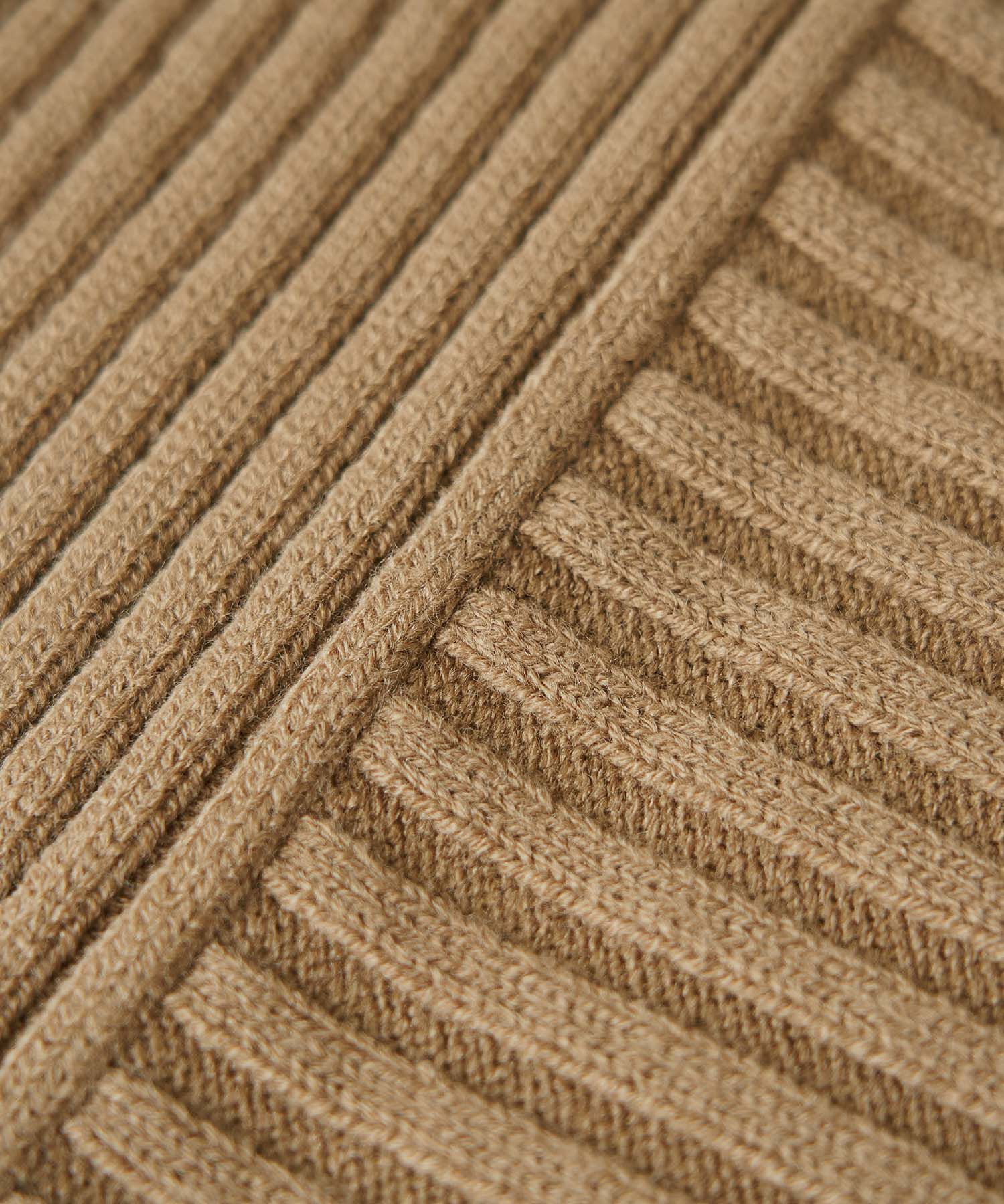 Rope&rsquo;Picnic「【芳根京子さん別注カラー:ブルー,カラシ】リブ切替プルオーバー」|ニット・セーター|