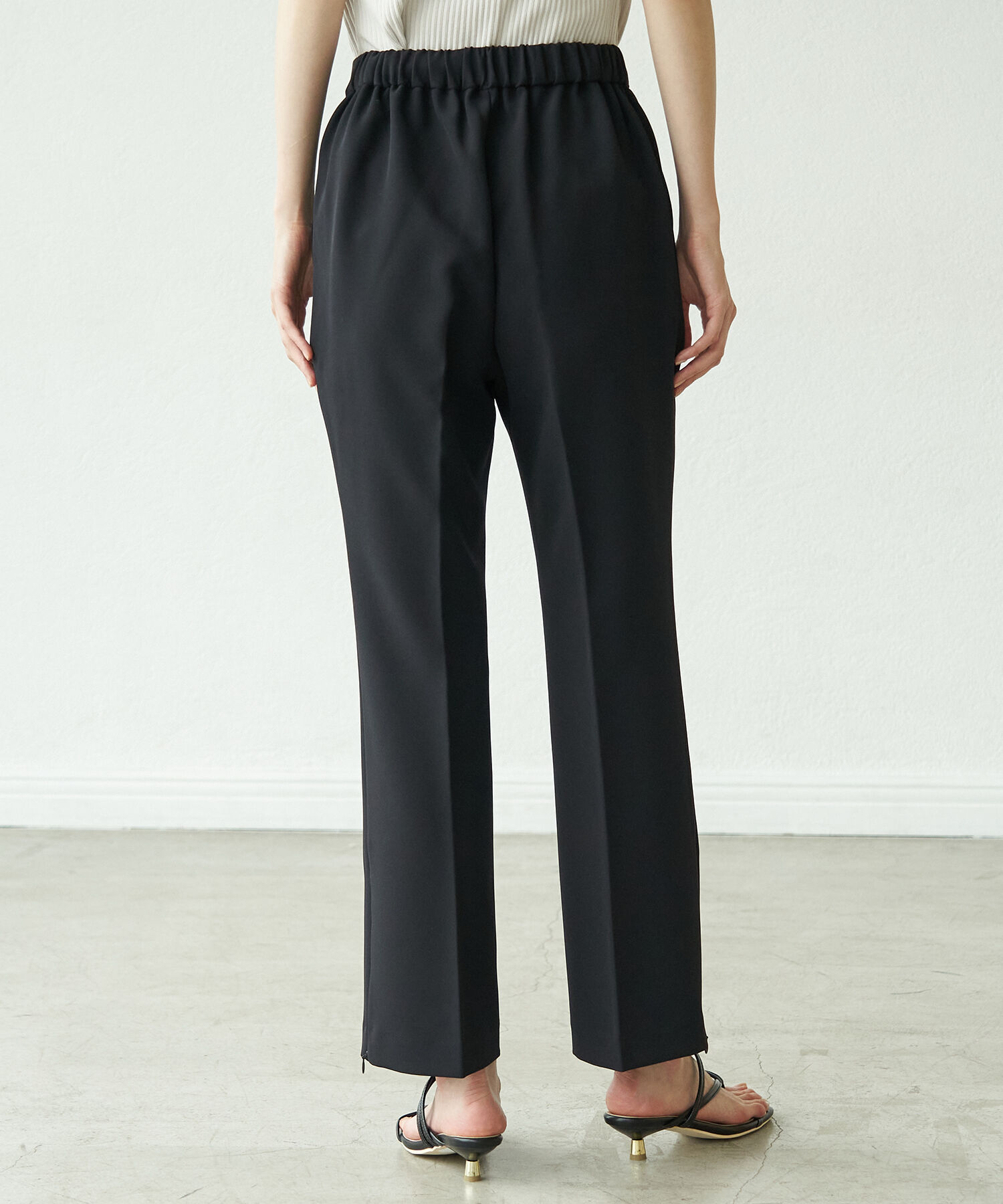 Rope&rsquo;Picnic「【ラク美】ファスナースリットパンツ」|その他|