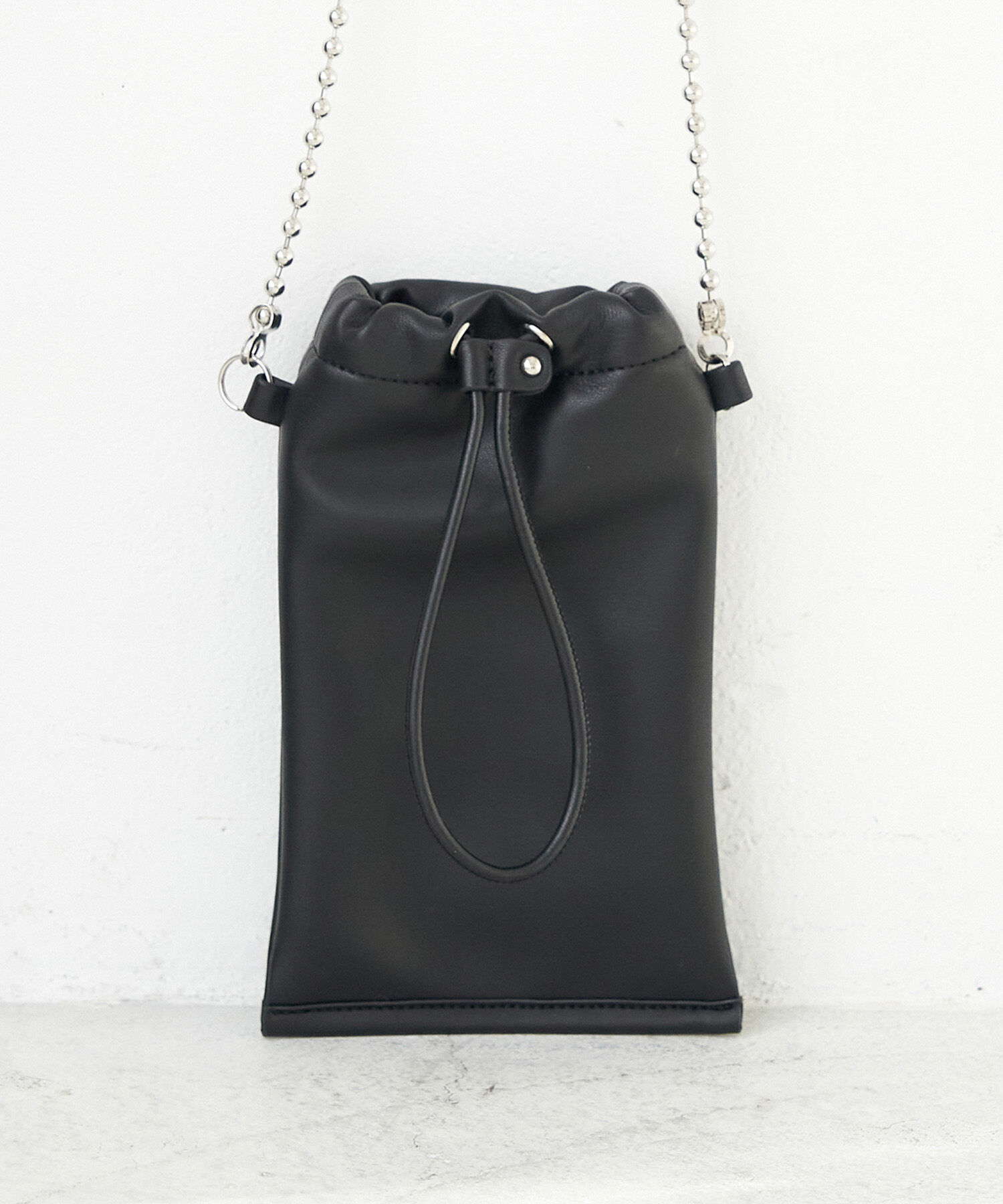 ROPE PICNIC PASSAGE「パールチェーンハンドルソフトミニショルダーバッグ」|ショルダー・メッセンジャー|