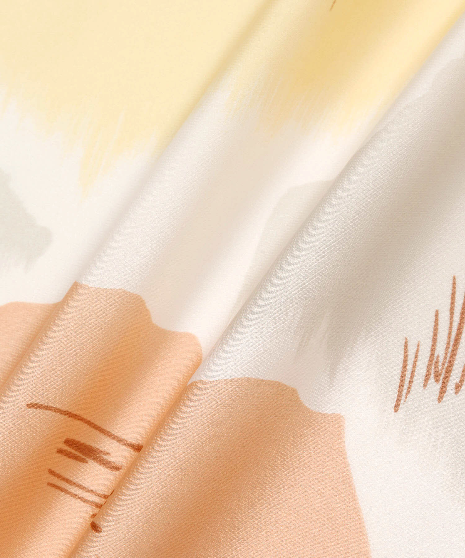 ROPE PICNIC PASSAGE「リング付きペールトーンカラーロングスカーフ」|バンダナ・スカーフ|