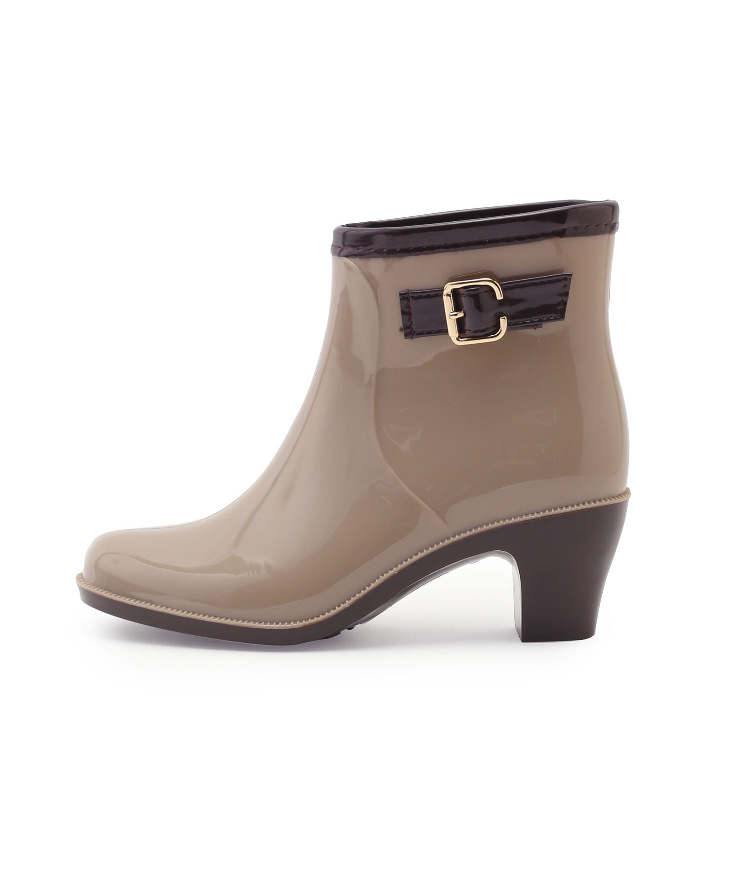 ROPE PICNIC PASSAGE「バックルヒールアップレインブーツ」|レインシューズ|