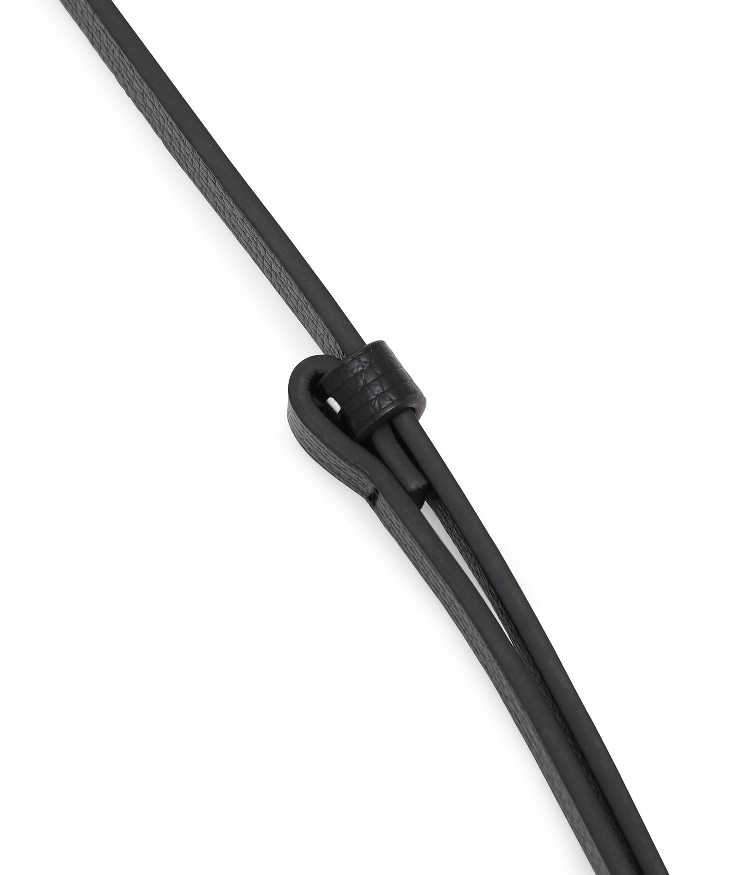 ROPE PICNIC PASSAGE「10mmリサイクル合皮ひねりメタルバックルスライドベルト」|ベルト|