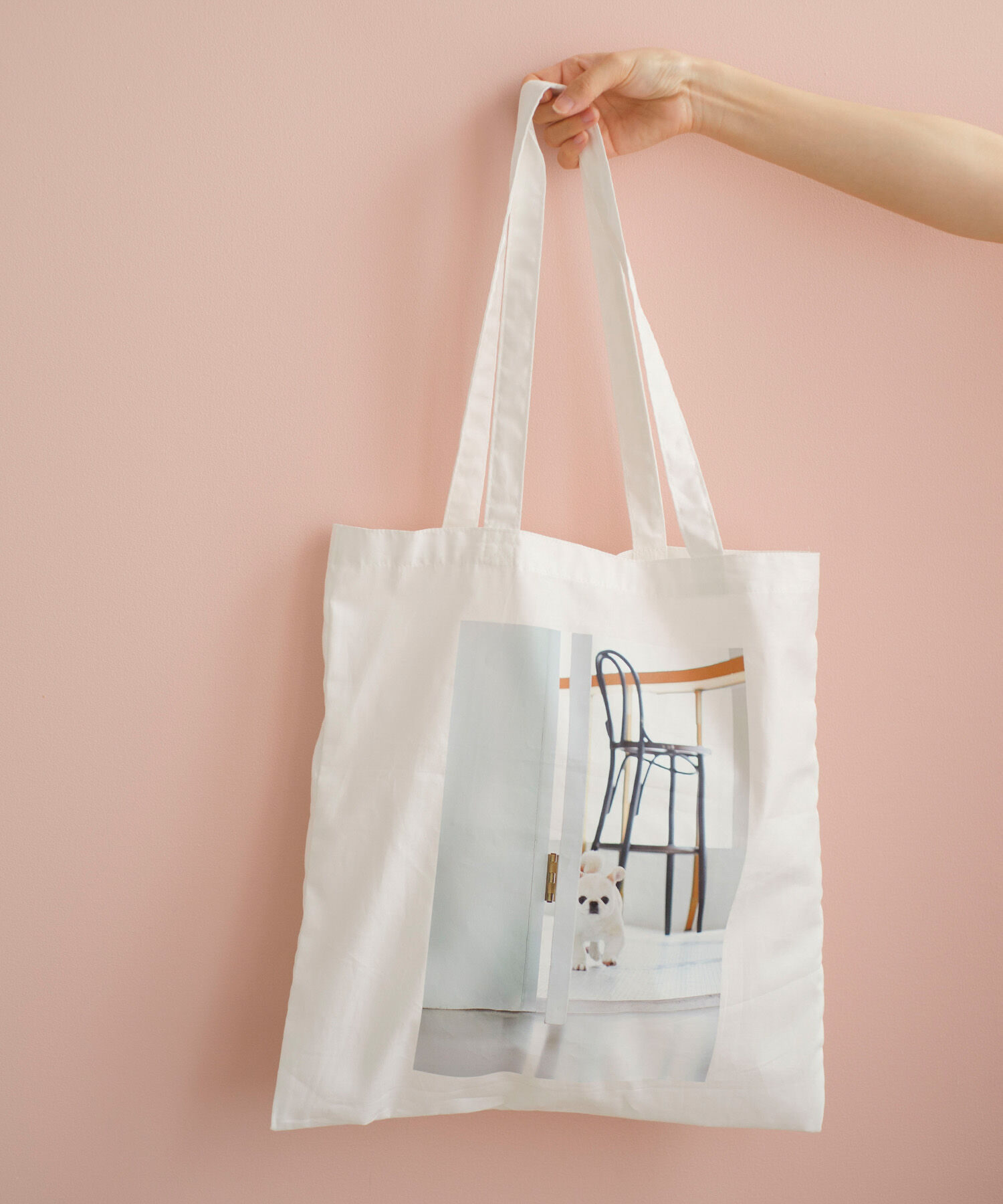 ROPE PICNIC PASSAGE「【WEB限定】おもちくん&times;ROPE' PICNIC/Photoプリントトートバッグ」|トートバッグ|