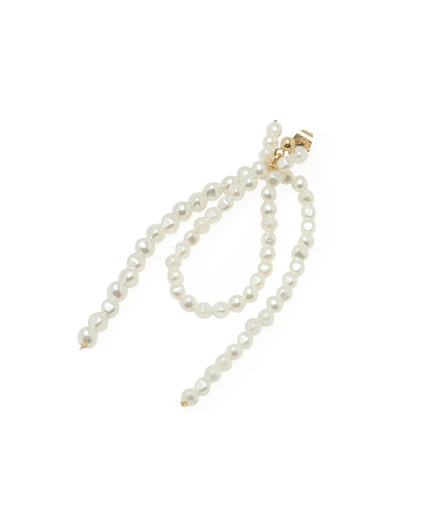 ROPE PICNIC PASSAGE「ミックスパールデザインピアス」|ピアス|