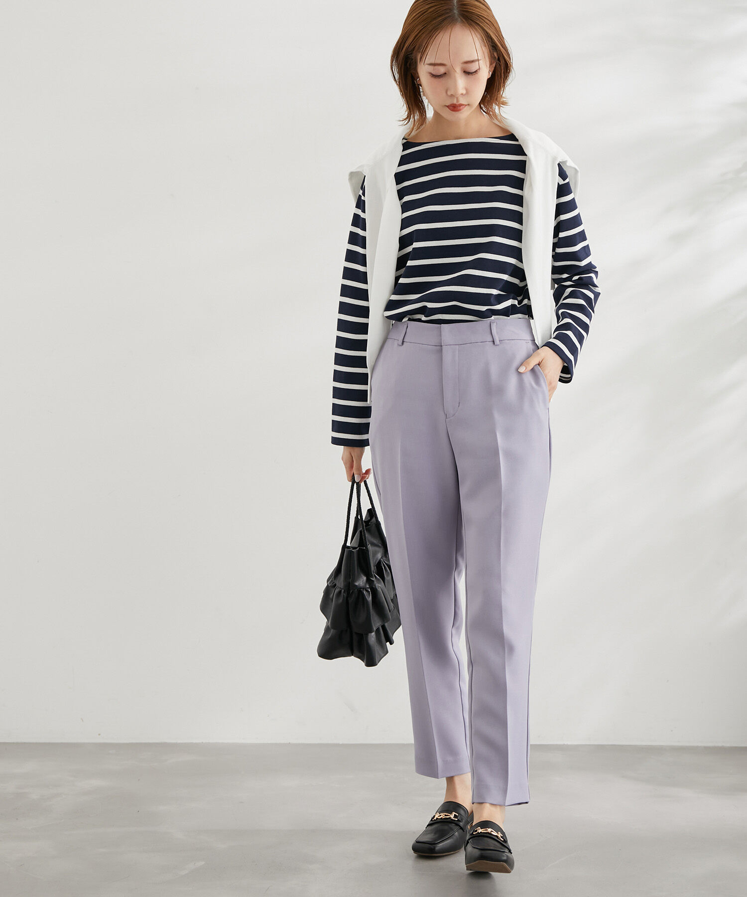 Rope&rsquo;Picnic「Powder Twill Stretch テーパードパンツ」|その他|