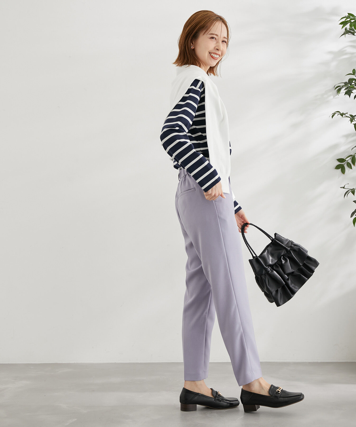 Rope&rsquo;Picnic「Powder Twill Stretch テーパードパンツ」|その他|