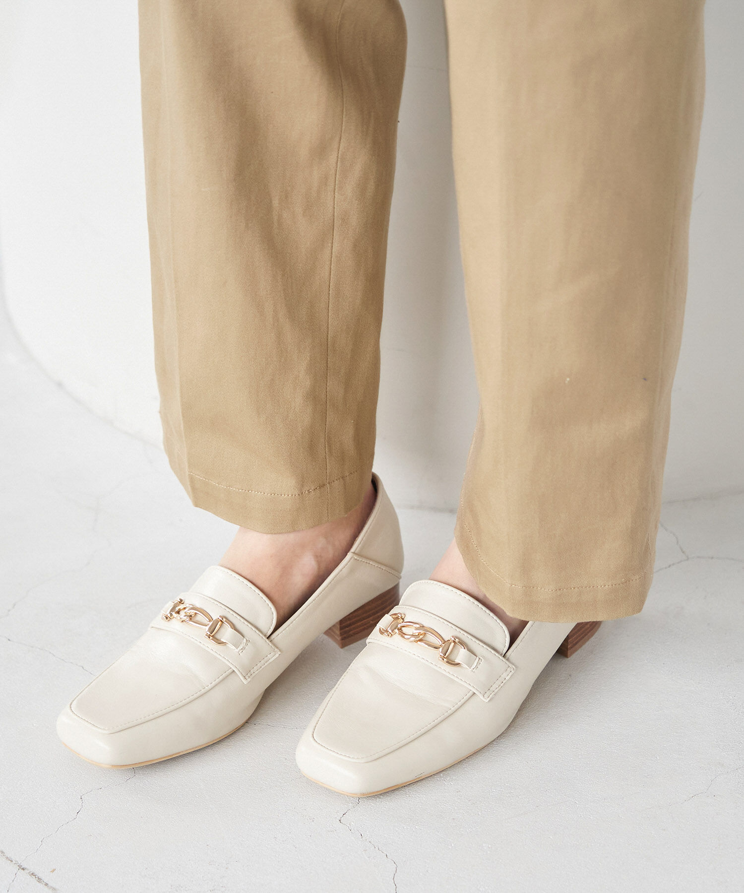 ROPE' PICNIC R「綿ストレッチチノパンツ」|チノ|