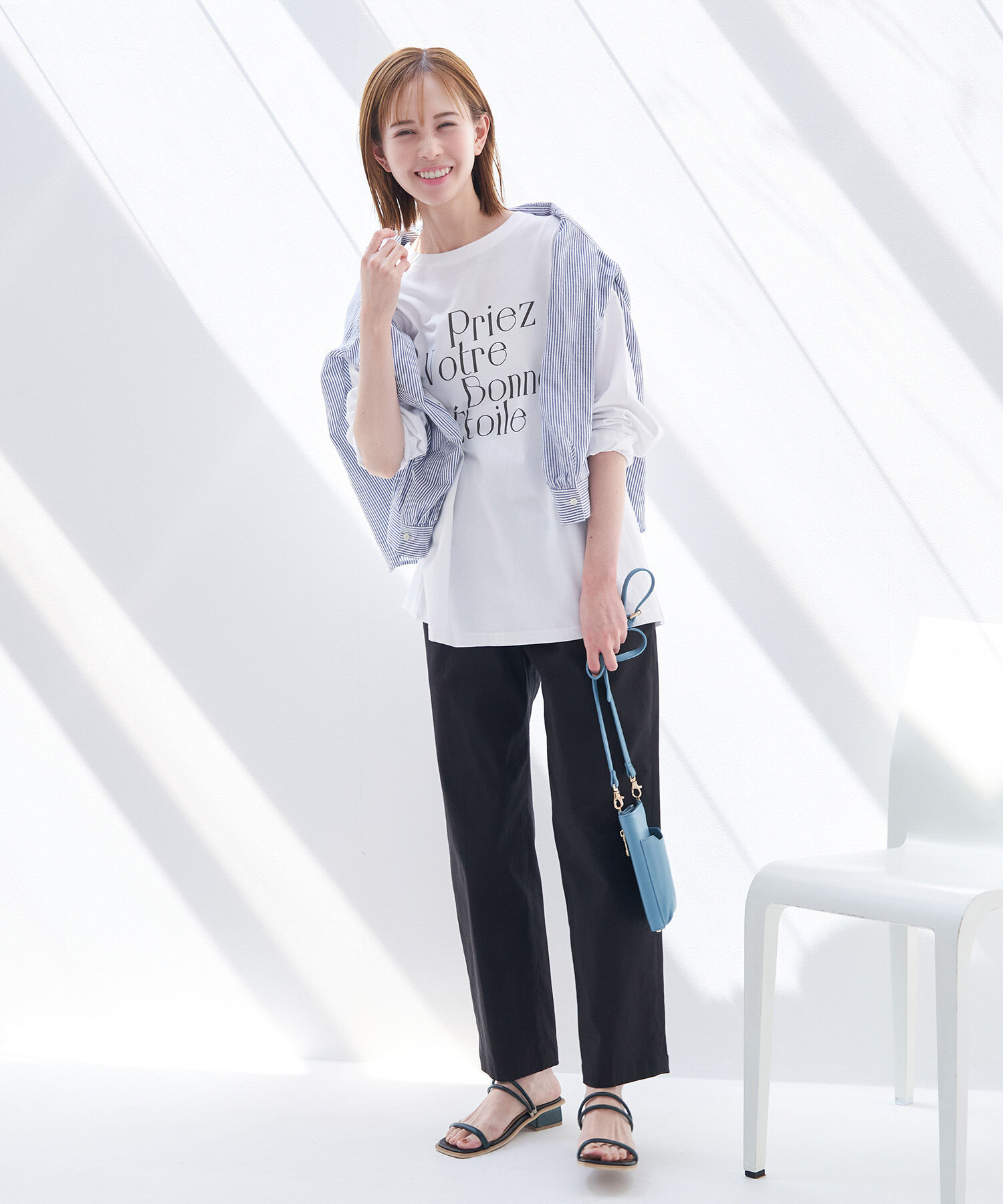 Rope&rsquo;Picnic「【一部店舗限定】カレッジロゴカットソ－トップス」|Tシャツ・カットソー|