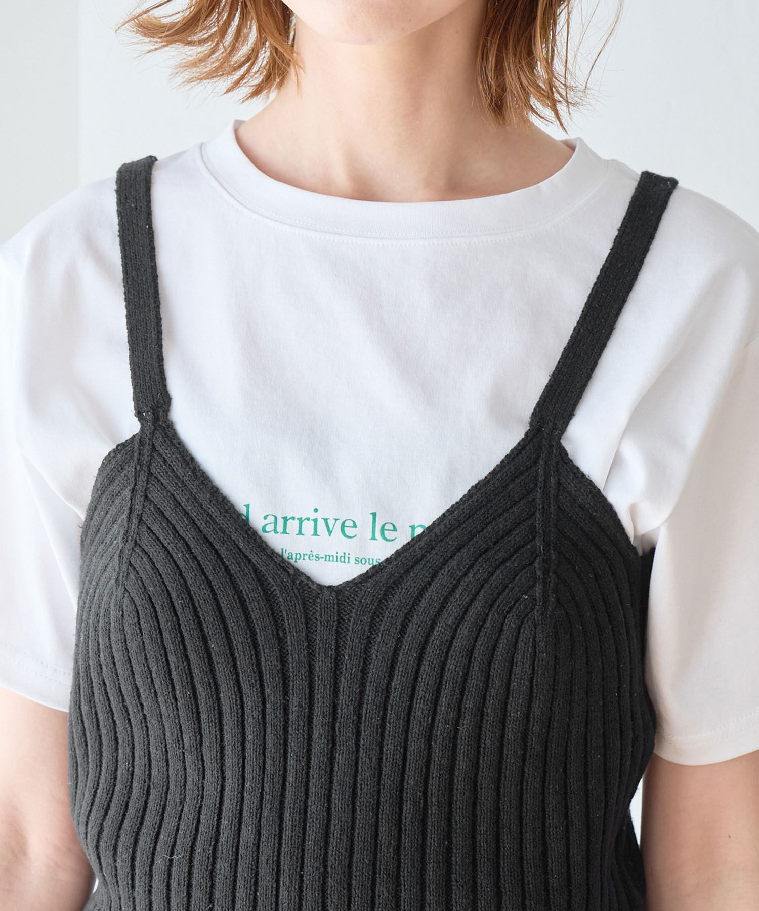 Rope&rsquo;Picnic「BRICO/ニットビスチェ」|ベスト・ジレ|