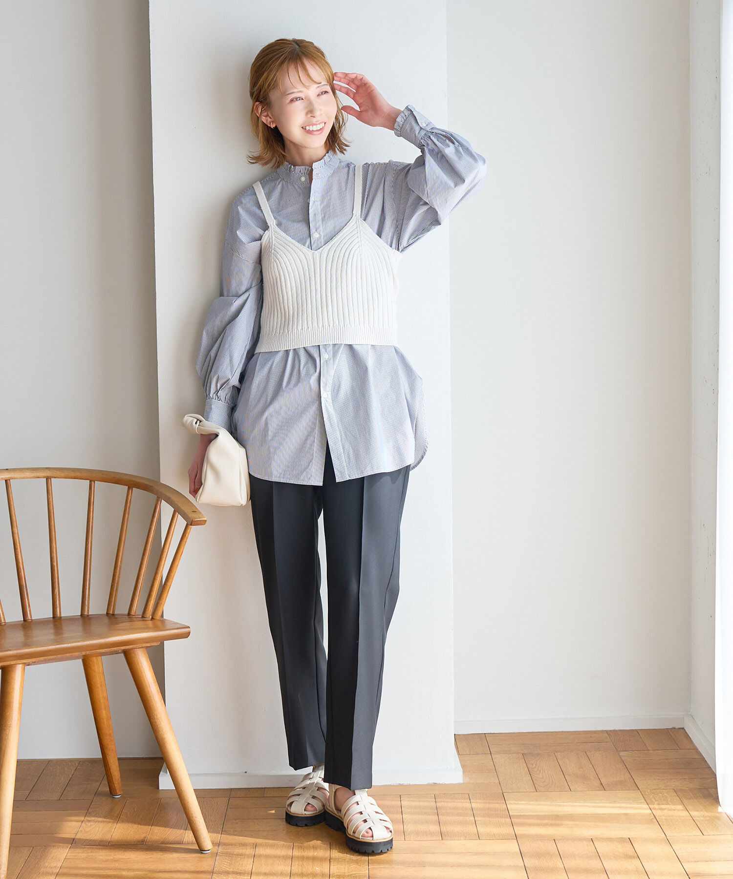 Rope&rsquo;Picnic「BRICO/ニットビスチェ」|ベスト・ジレ|