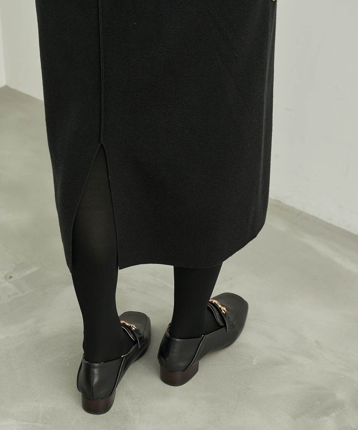 Rope&rsquo;Picnic「ニットジャンパースカート/洗濯機OK・アンチピリング」|ジャンパースカート|