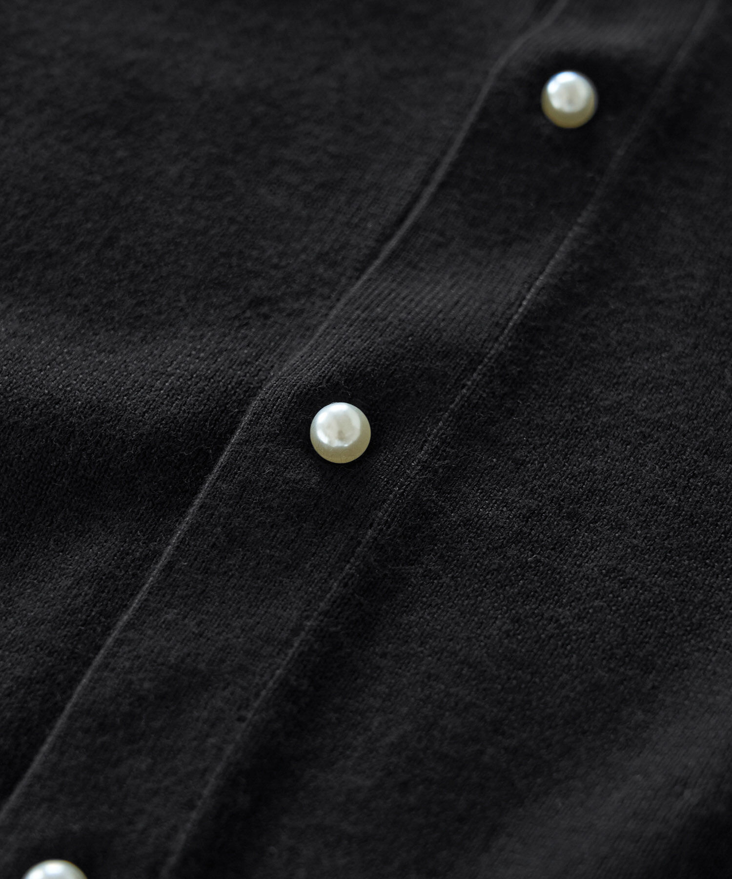 Rope&rsquo;Picnic「洗濯機OK・リンクコーデ/マシュマロニットスリットネックパールカーディガン」|カーディガン|