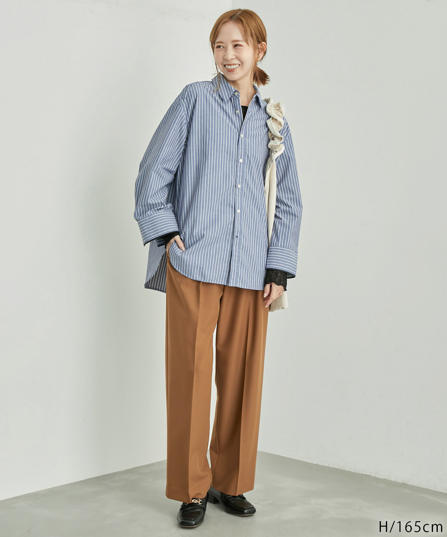 Rope&rsquo;Picnic「【CM着用商品】シワになりにくいカフスシャツ」|シャツ・ブラウス|