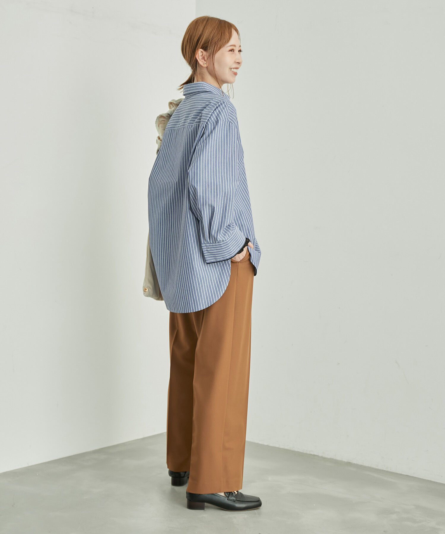 Rope&rsquo;Picnic「【CM着用商品】シワになりにくいカフスシャツ」|シャツ・ブラウス|