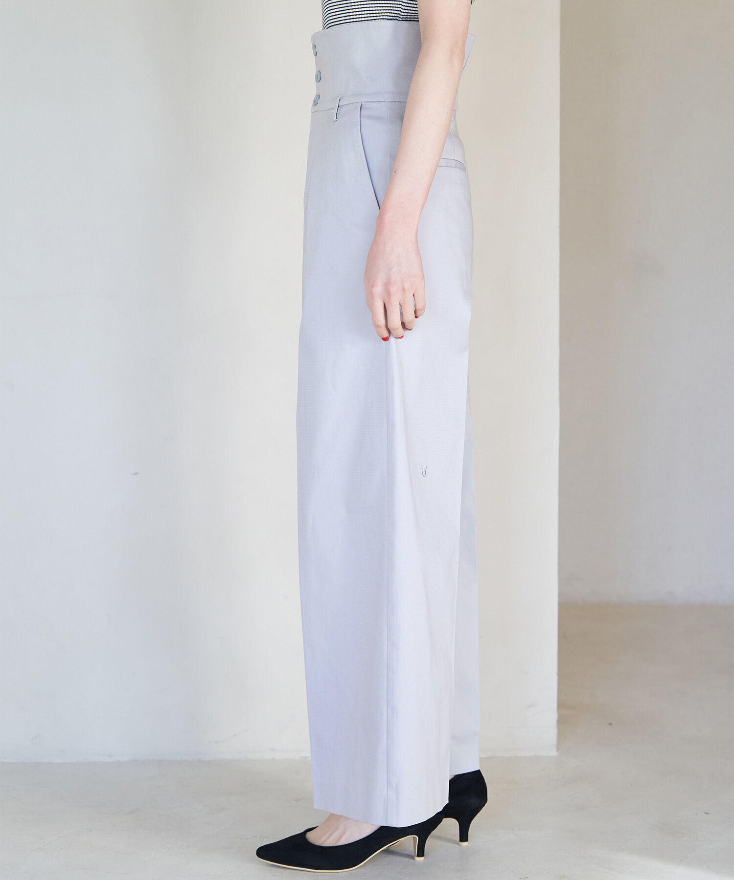 Rope&rsquo;Picnic「防汚加工/タックワイドパンツ」|その他|