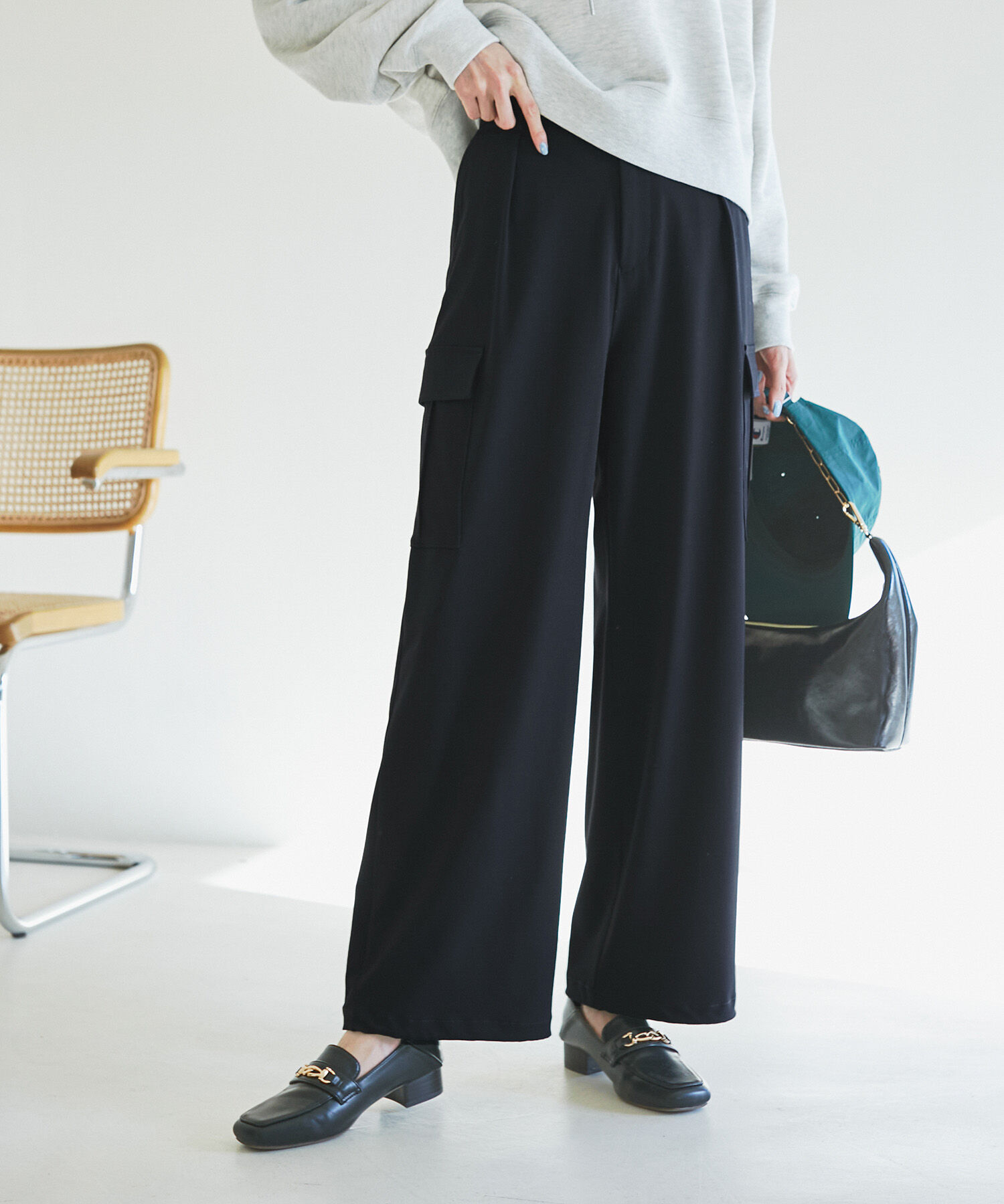 Rope&rsquo;Picnic「カーゴパンツ」|カーゴ|ネイビー(40)