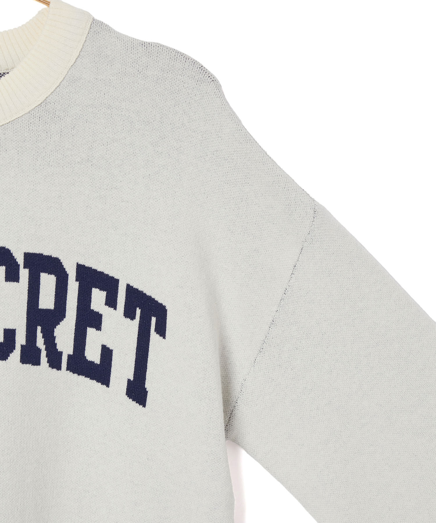 ROPE' PICNIC R「スウェットライクロゴジャガードニットプルオーバー」|ニット・セーター|