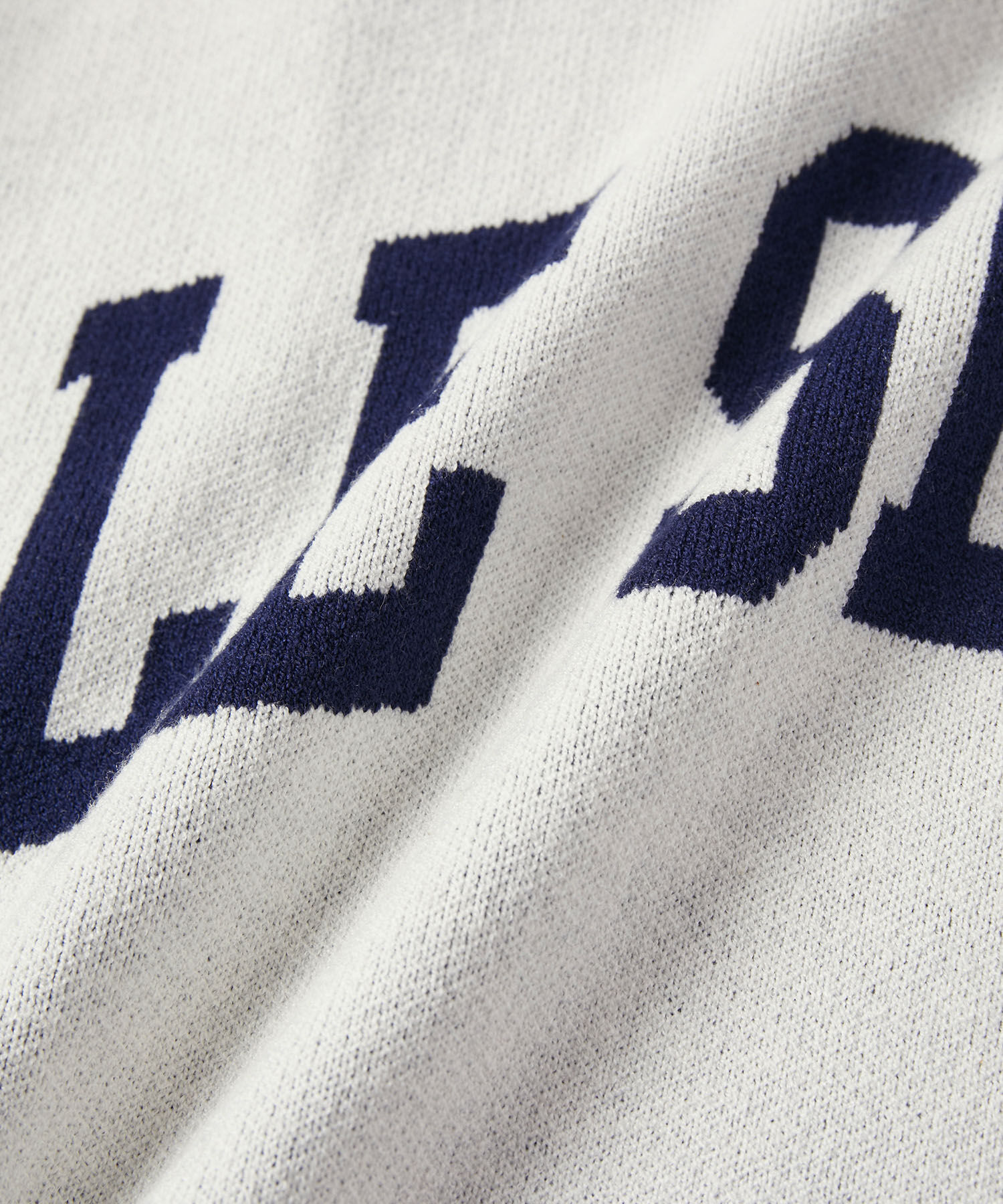 ROPE' PICNIC R「スウェットライクロゴジャガードニットプルオーバー」|ニット・セーター|