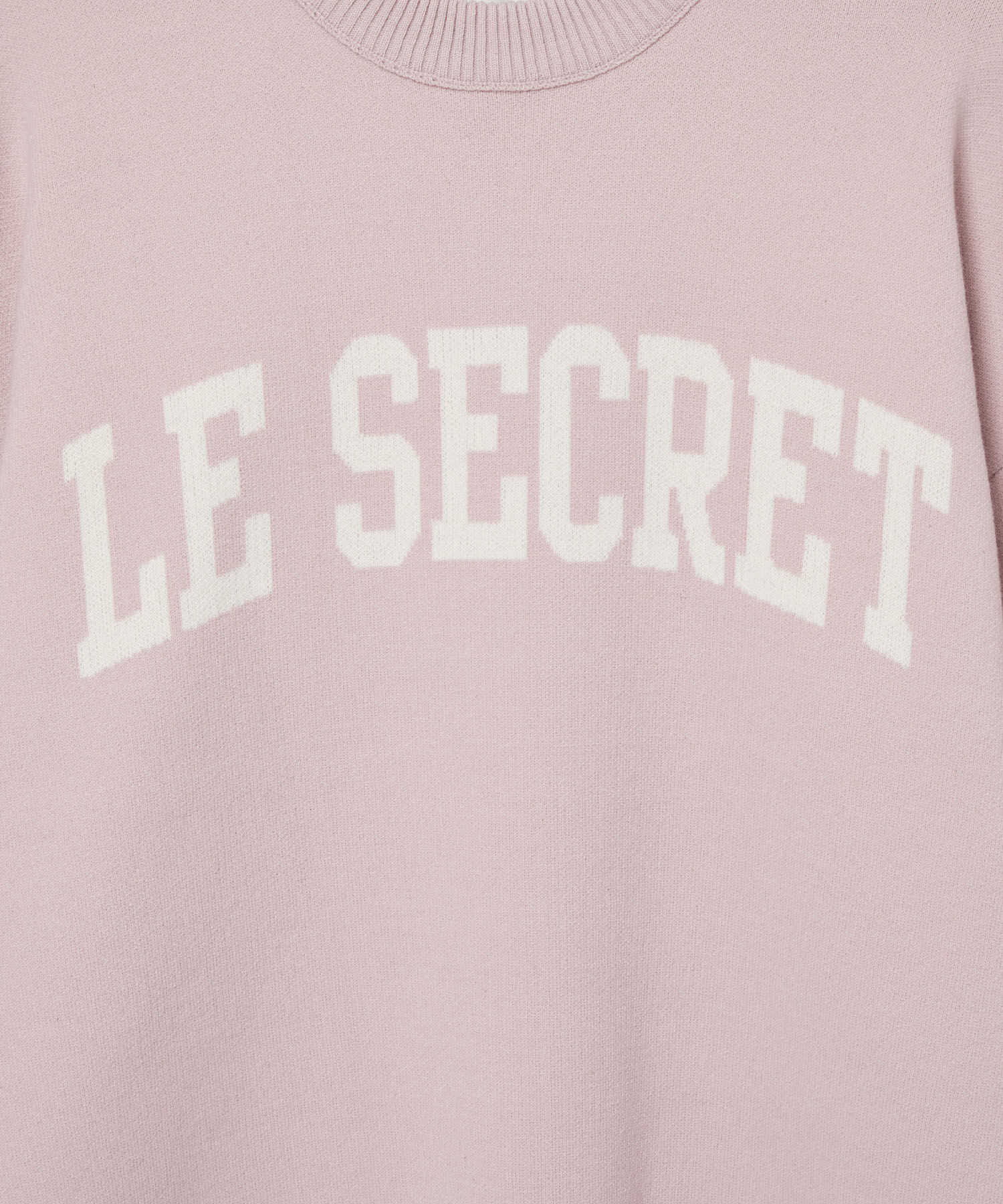 ROPE' PICNIC R「スウェットライクロゴジャガードニットプルオーバー」|ニット・セーター|