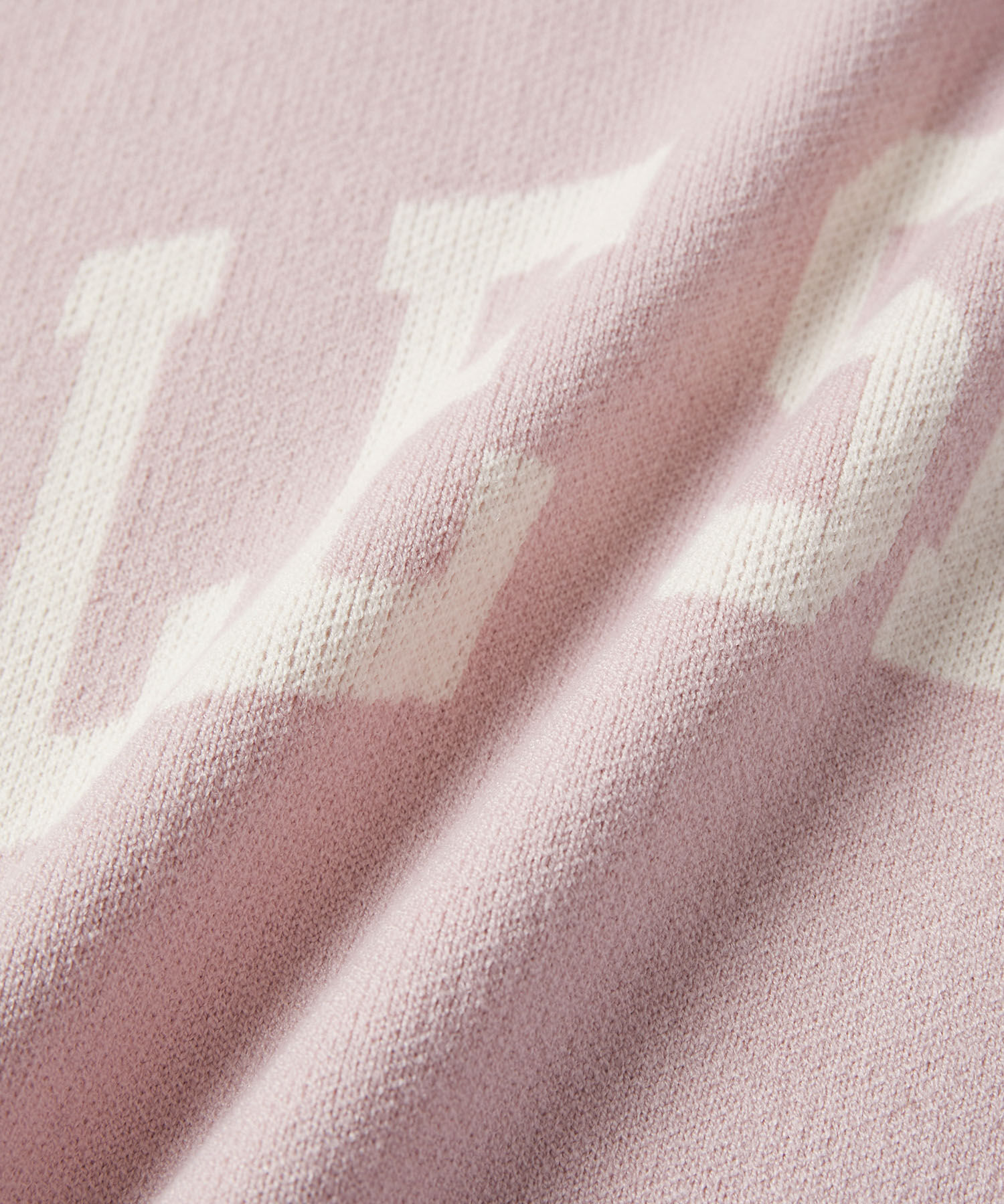 ROPE' PICNIC R「スウェットライクロゴジャガードニットプルオーバー」|ニット・セーター|