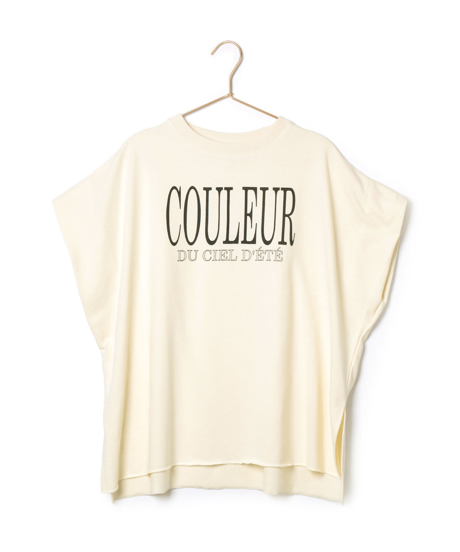 ROPE' PICNIC R「セットアップ対応/ミニ裏毛フレンチスリーブプルオーバー」|Tシャツ・カットソー|