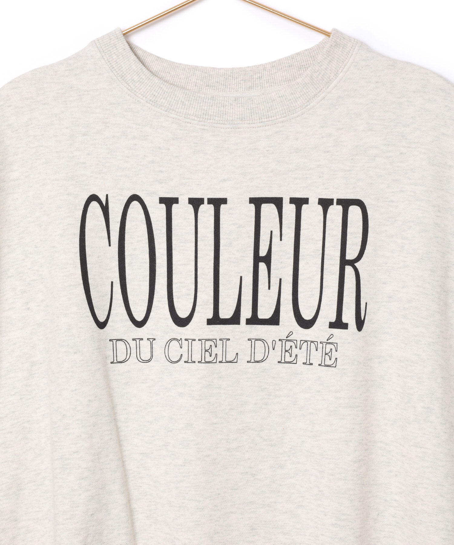 ROPE' PICNIC R「セットアップ対応/ミニ裏毛フレンチスリーブプルオーバー」|Tシャツ・カットソー|