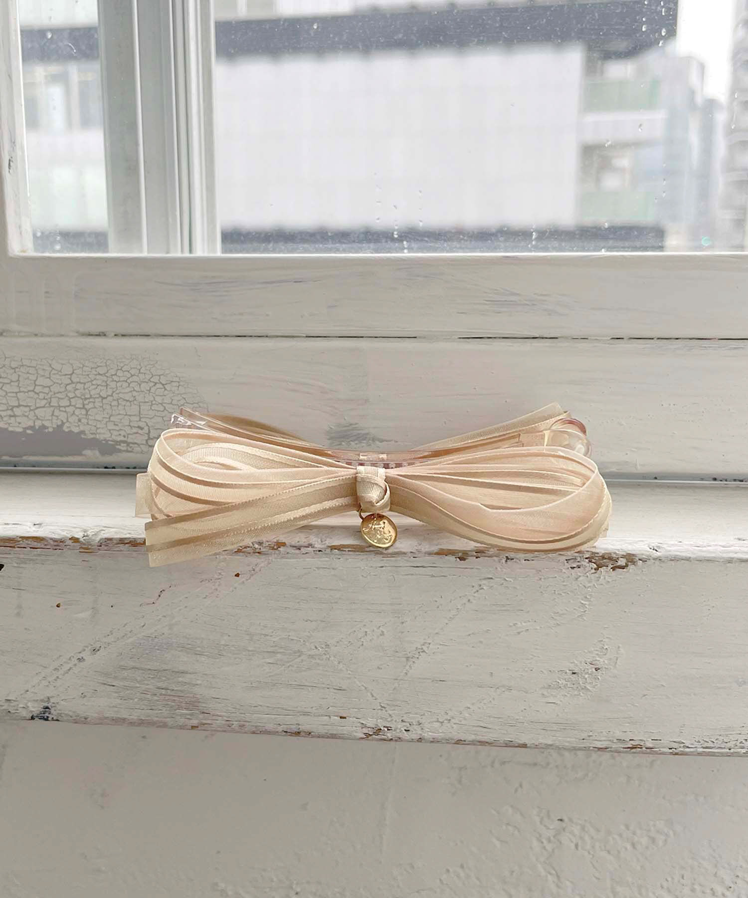 ROPE PICNIC PASSAGE「オーガンジーリボンバナナクリップ」|その他|