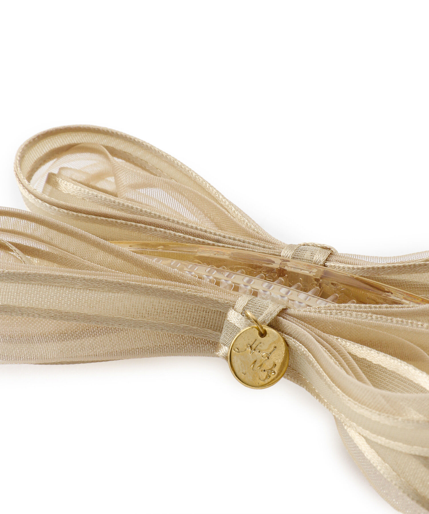 ROPE PICNIC PASSAGE「オーガンジーリボンバナナクリップ」|その他|