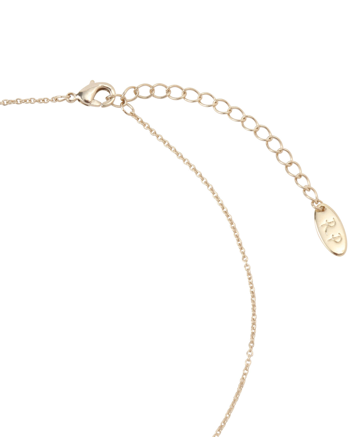 ROPE PICNIC PASSAGE「カーブガラスラインプチペンダント」|ネックレス|