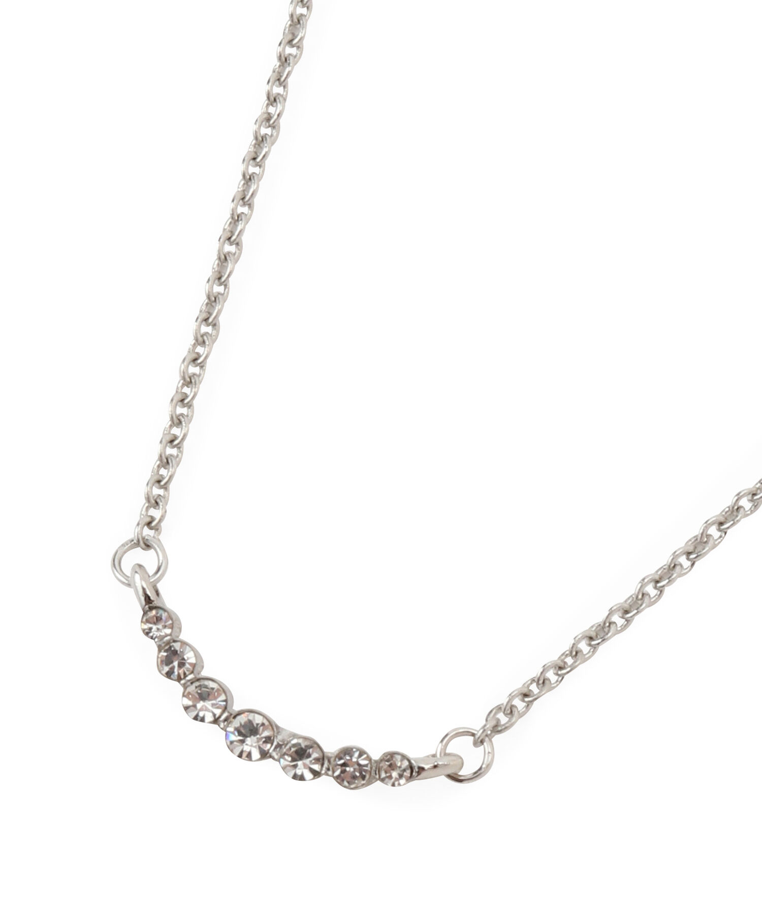 ROPE PICNIC PASSAGE「カーブガラスラインプチペンダント」|ネックレス|